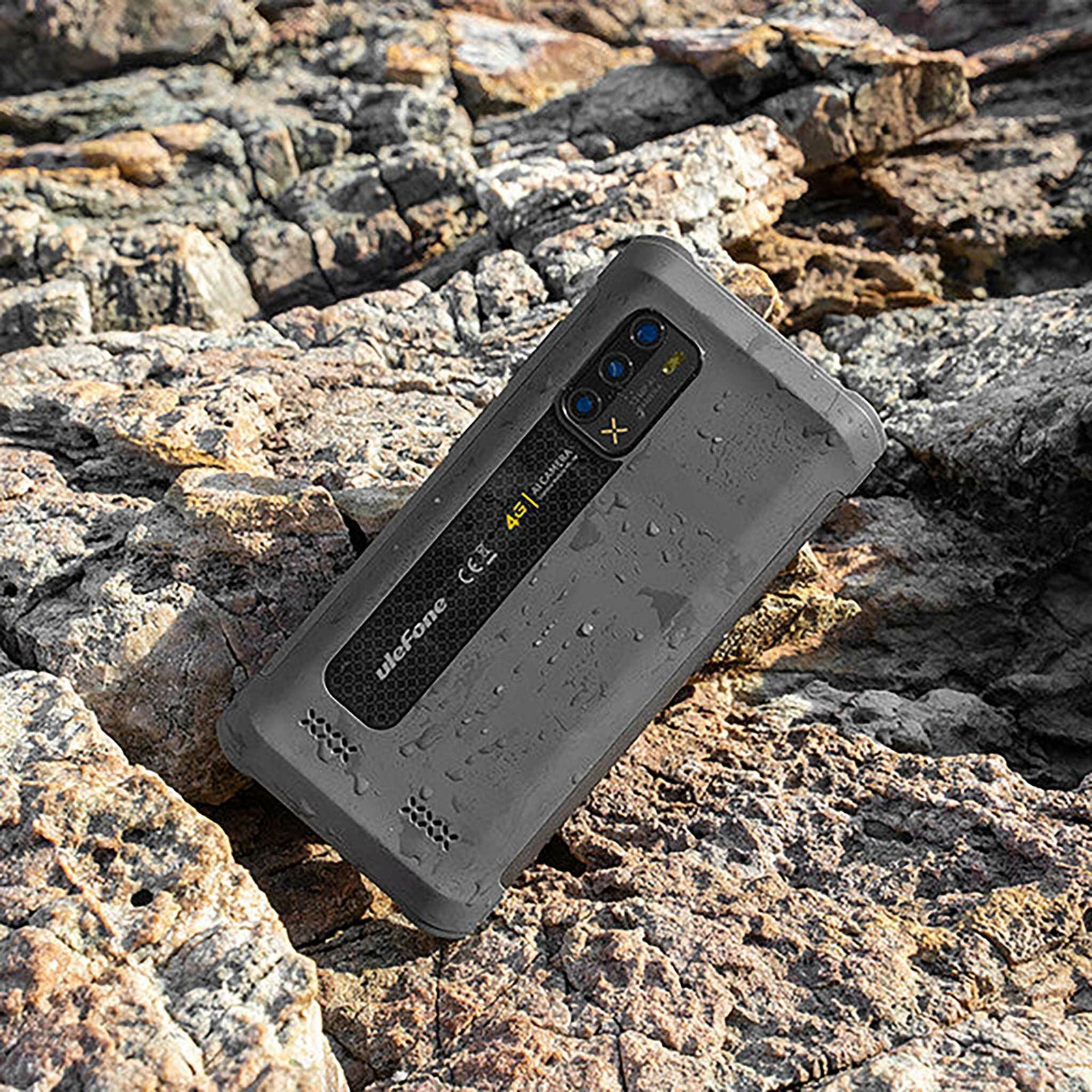 Ulefone stöttålig mobil Armor X10, svart