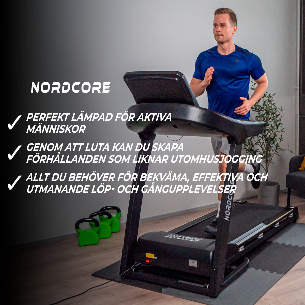 
              Nordcore Löpband Core 4500