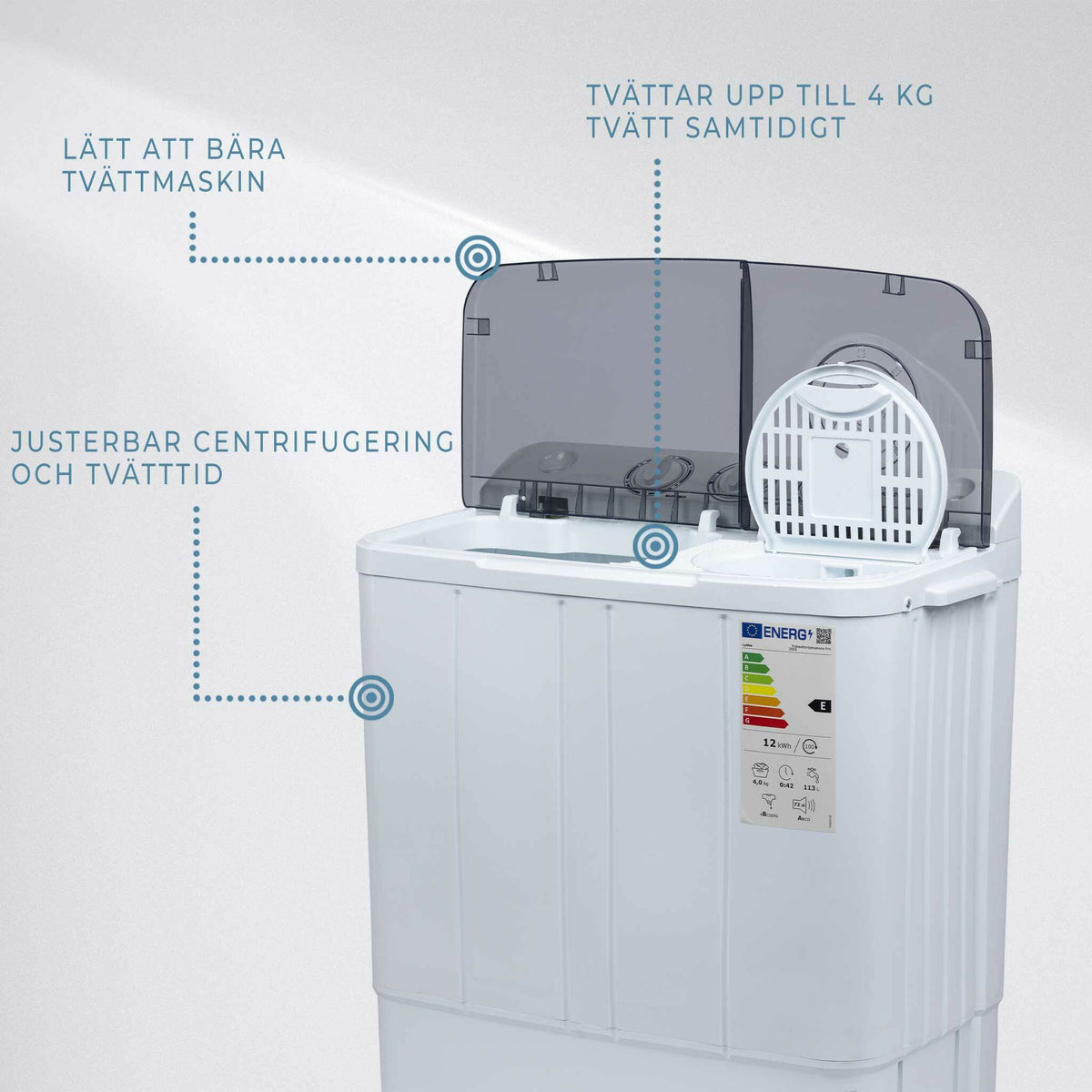 
              Lykke Mini Tvättmaskin Pro 2000