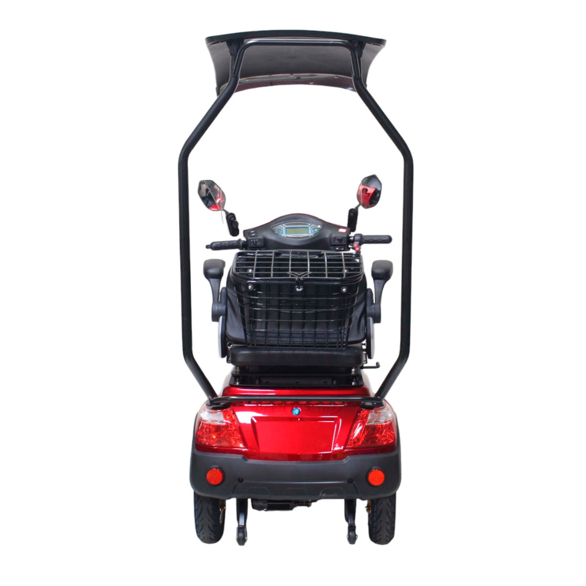 
              Arvo Promenadscooter med tak P500 Röd