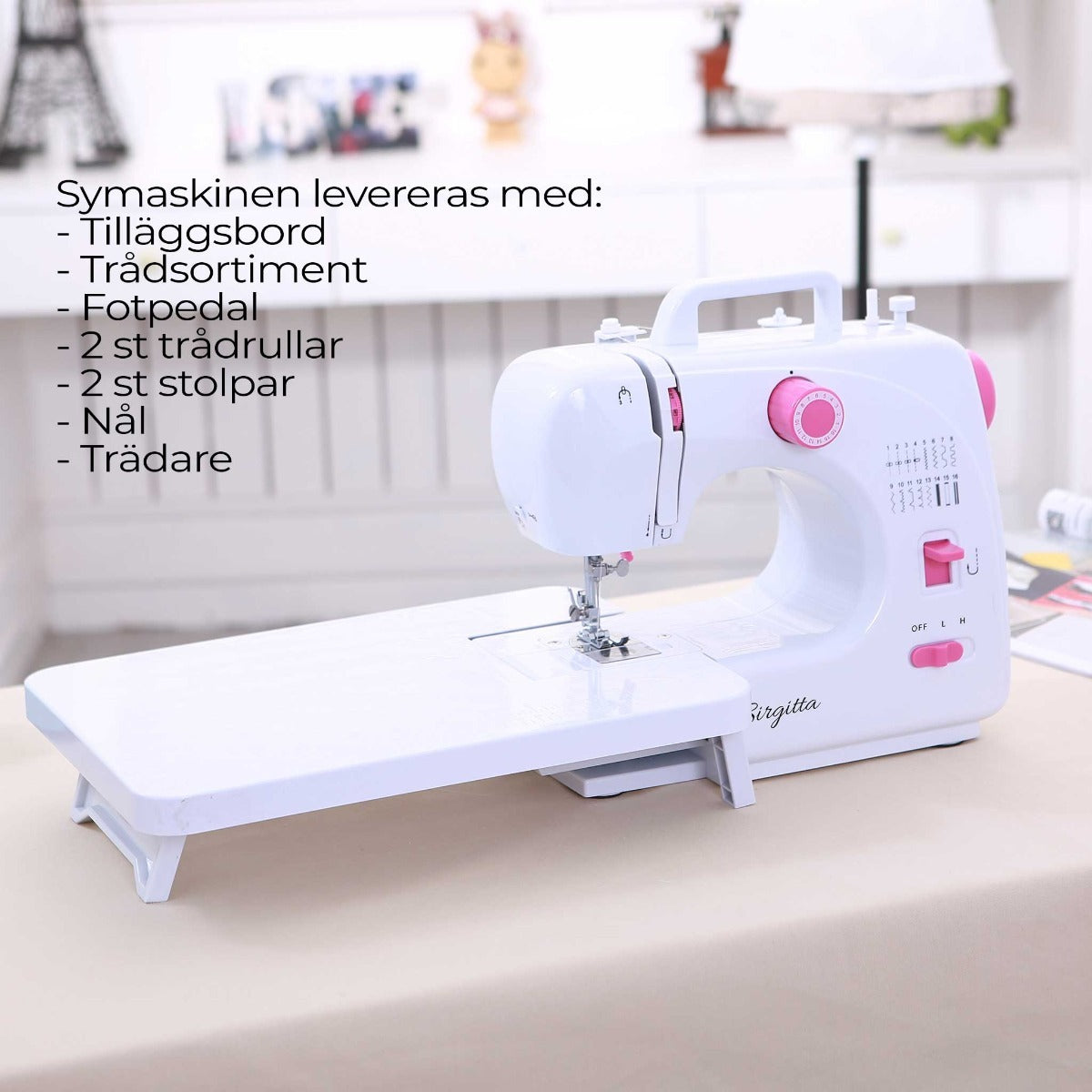 
              Birgitta Comfort symaskinset