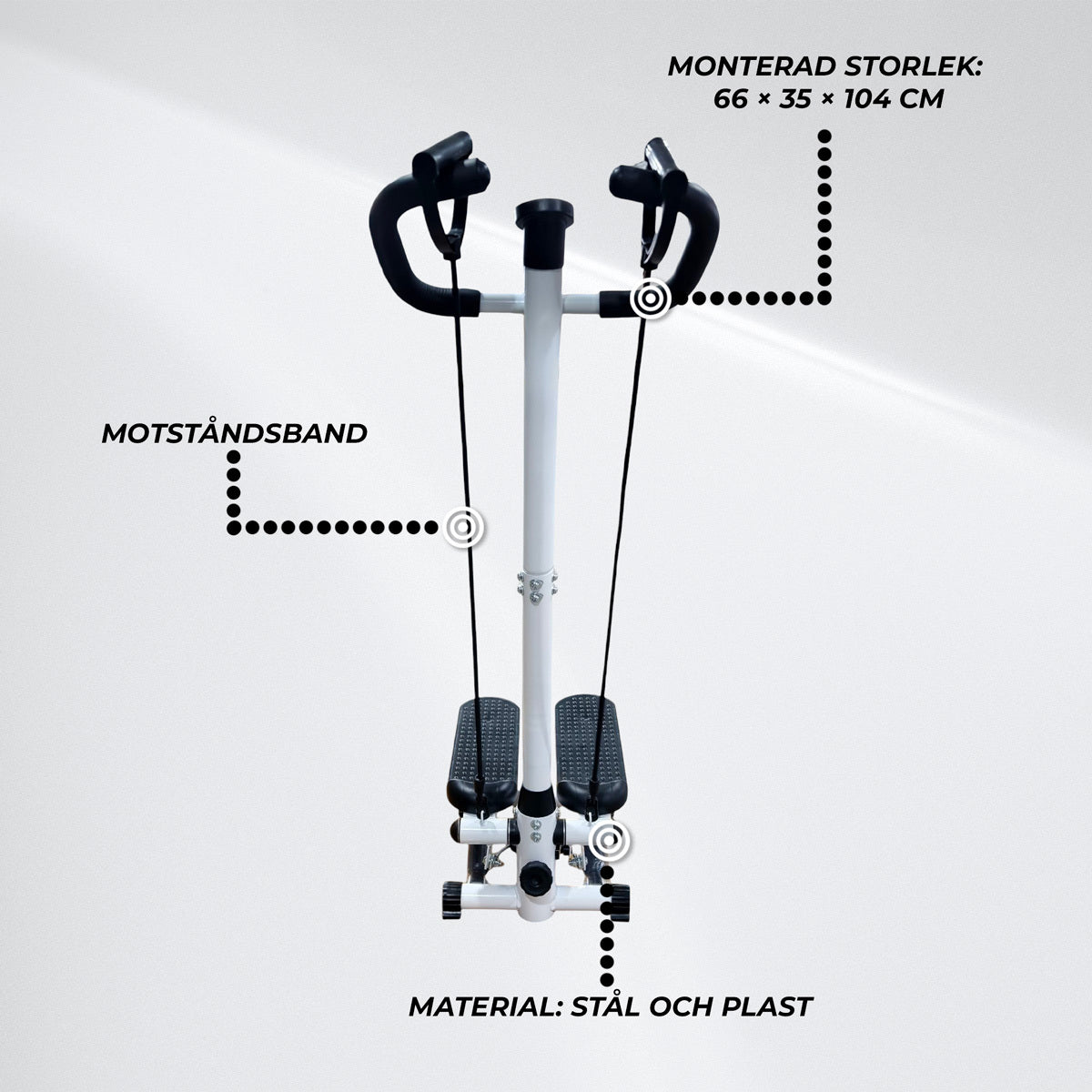 
              React Mini Stepper 200 med armstöd