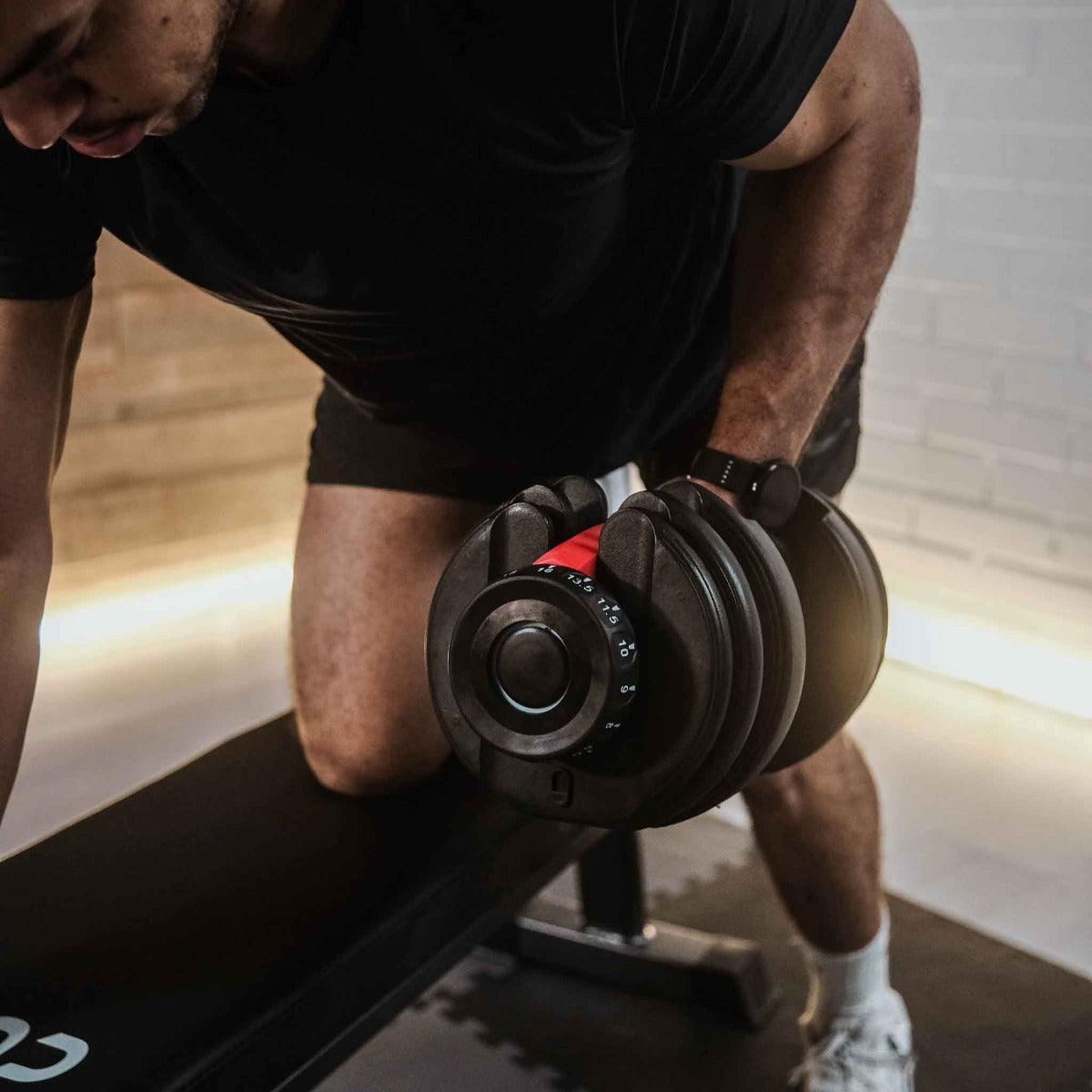 Core 2 x Justerbar hantel, 50 kg