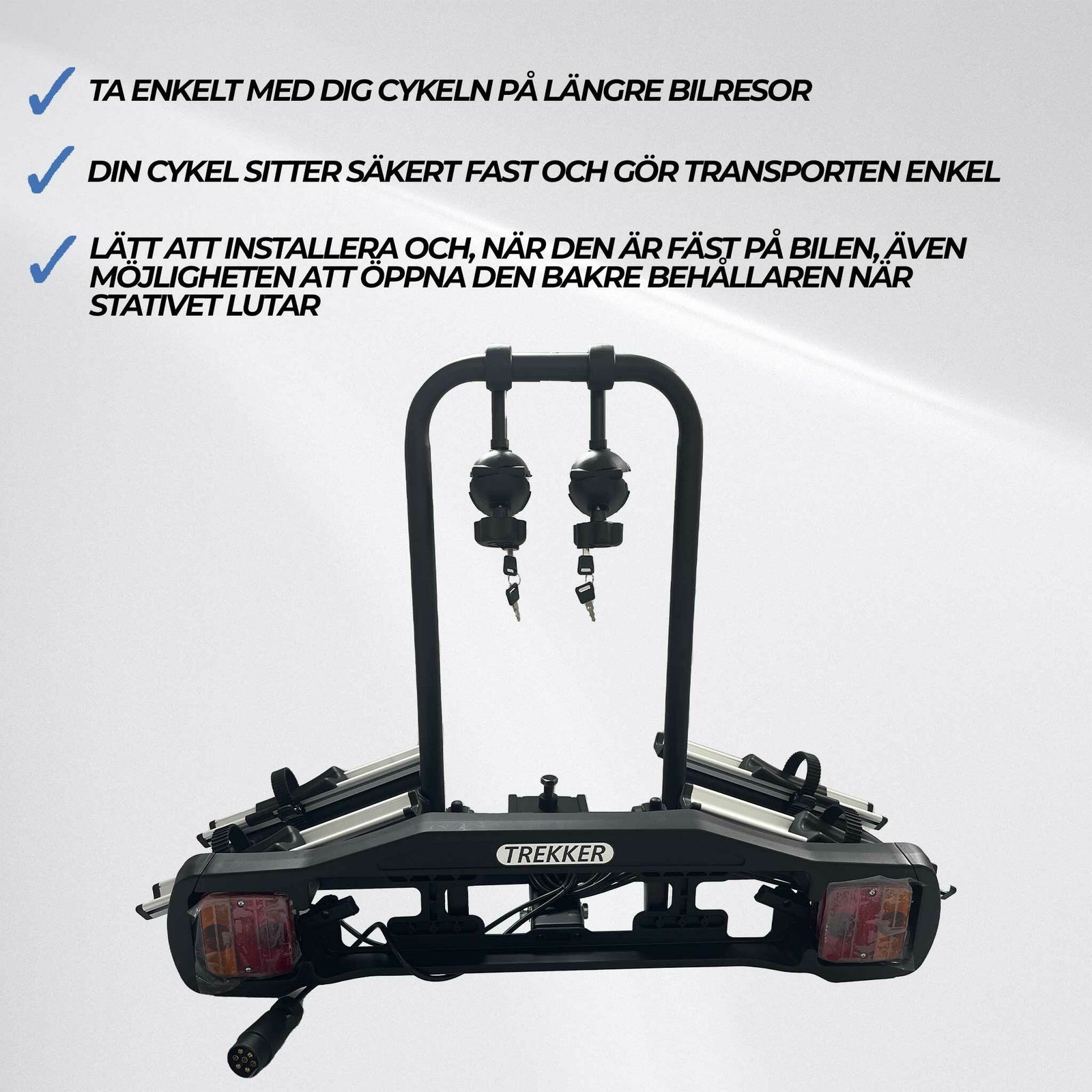 Trekker Cykelhållare 2 cyklar R200