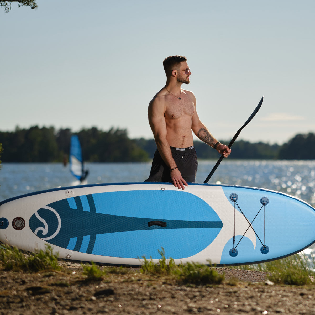 
              Deep Sea SUP-brädset Kayak Pro