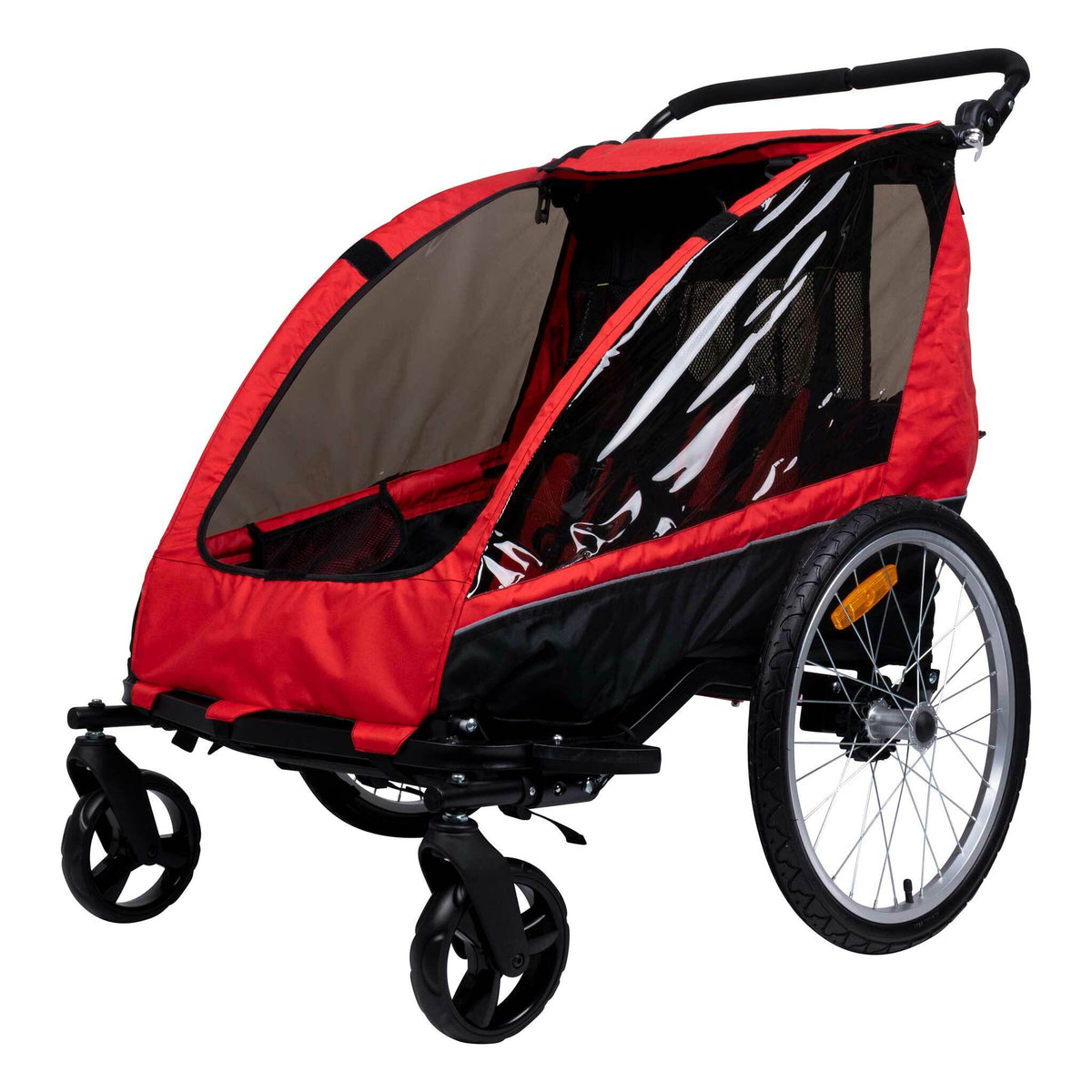 
              Trekker cykelvagn för 1-2 Barn Pro