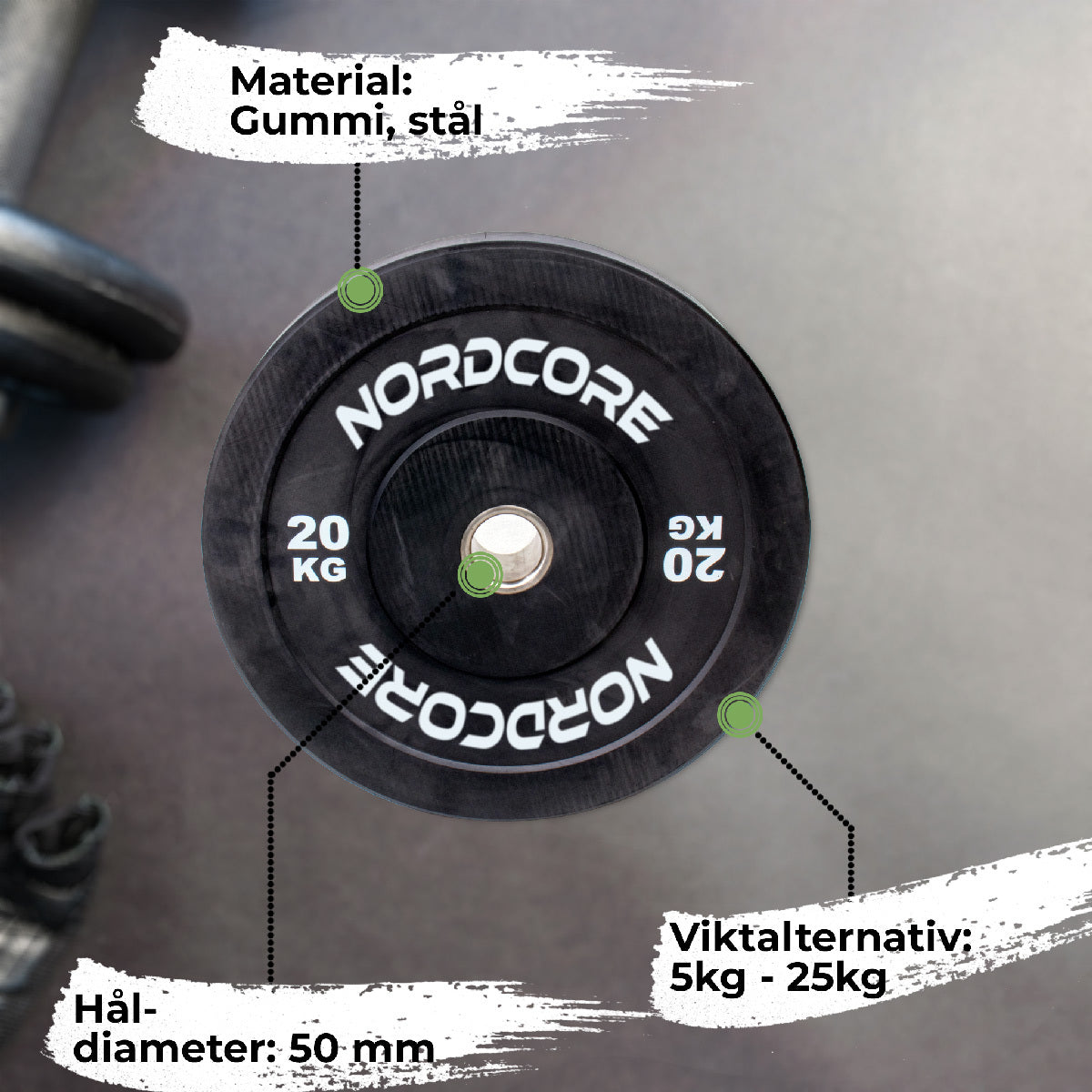 
              Nordcore Viktskiva Bumper Core