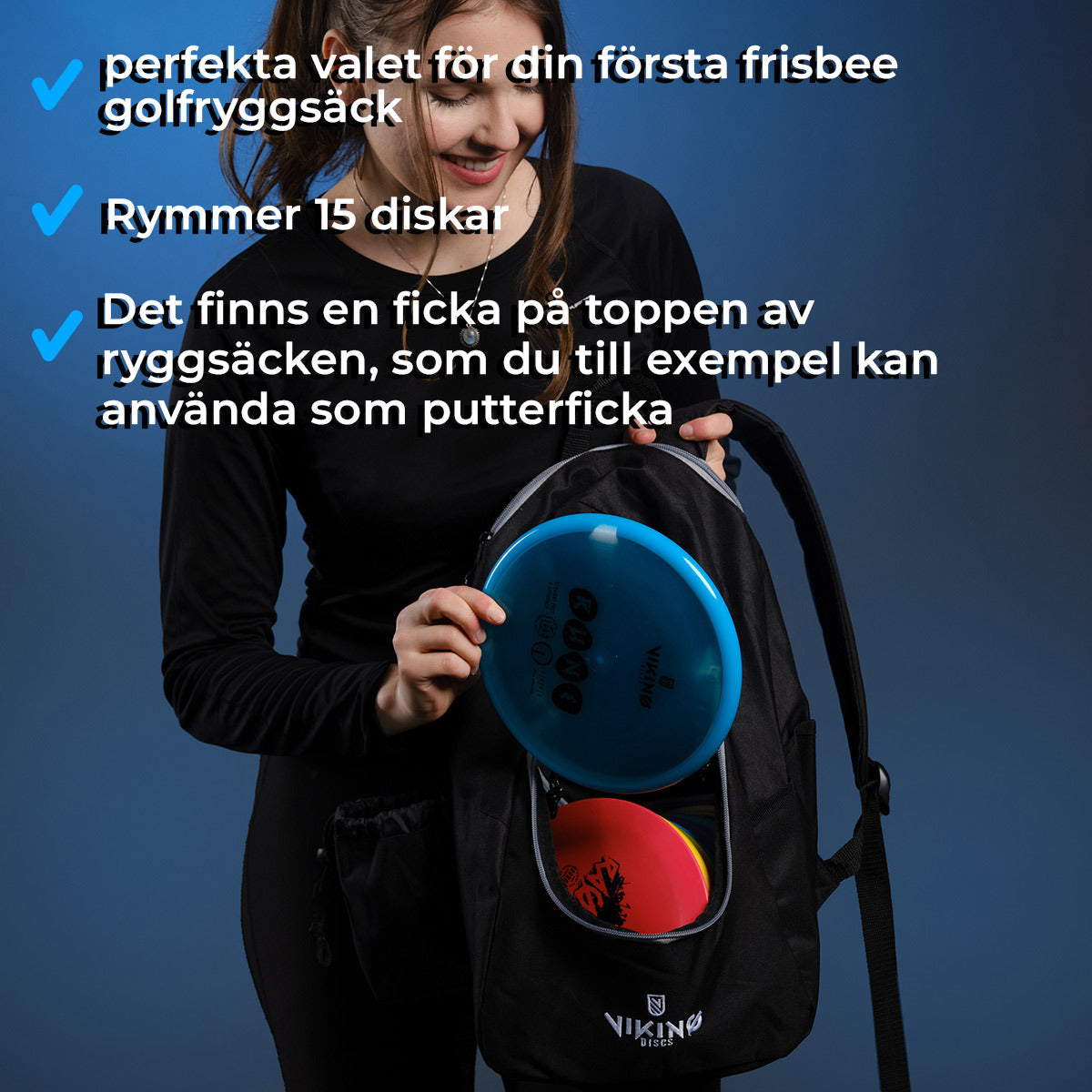 
              Viking Discs Rucksack Light ryggsäck