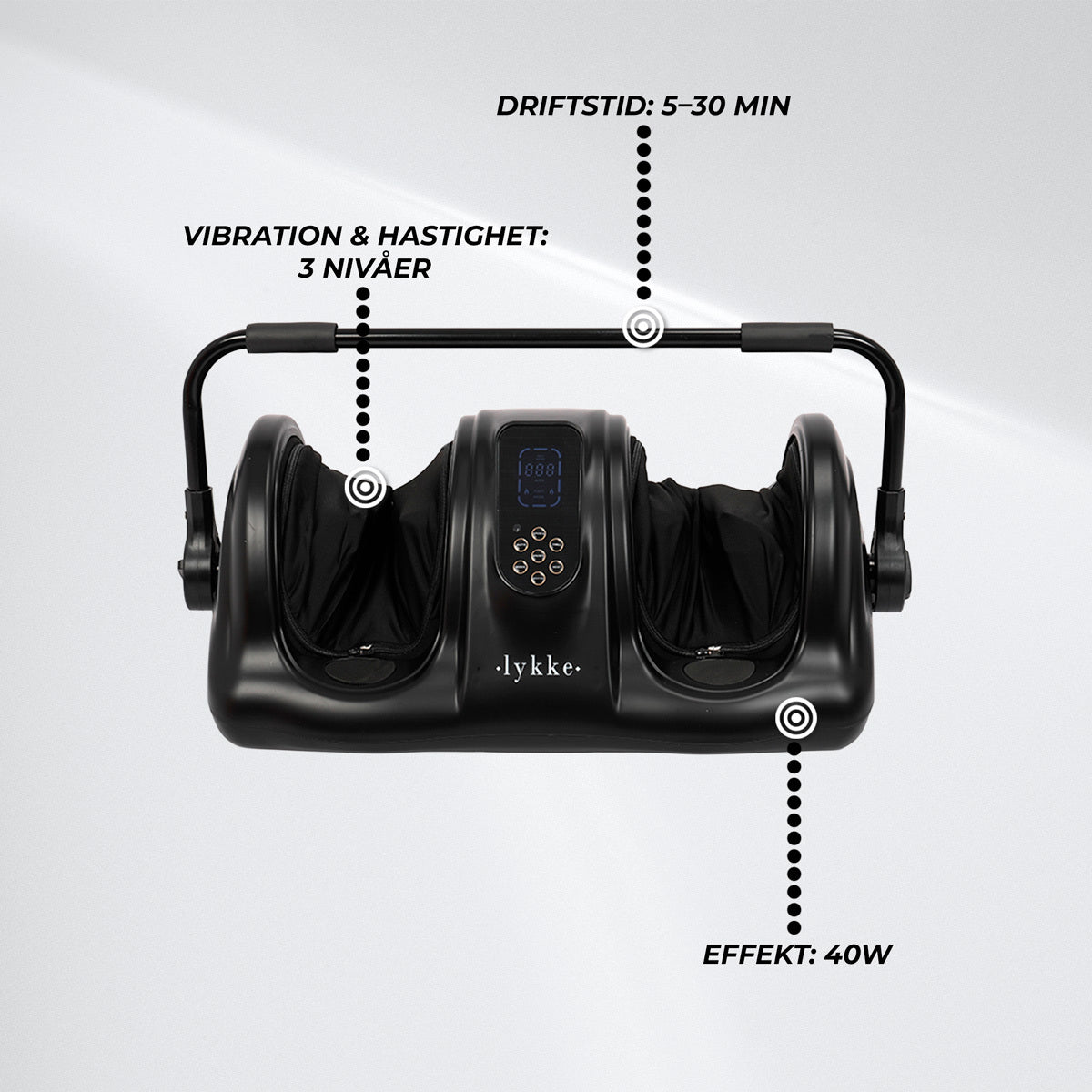 
              Lykke Fotmassageapparat Pro