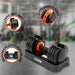 Core 2 x Justerbar hantel, 50 kg