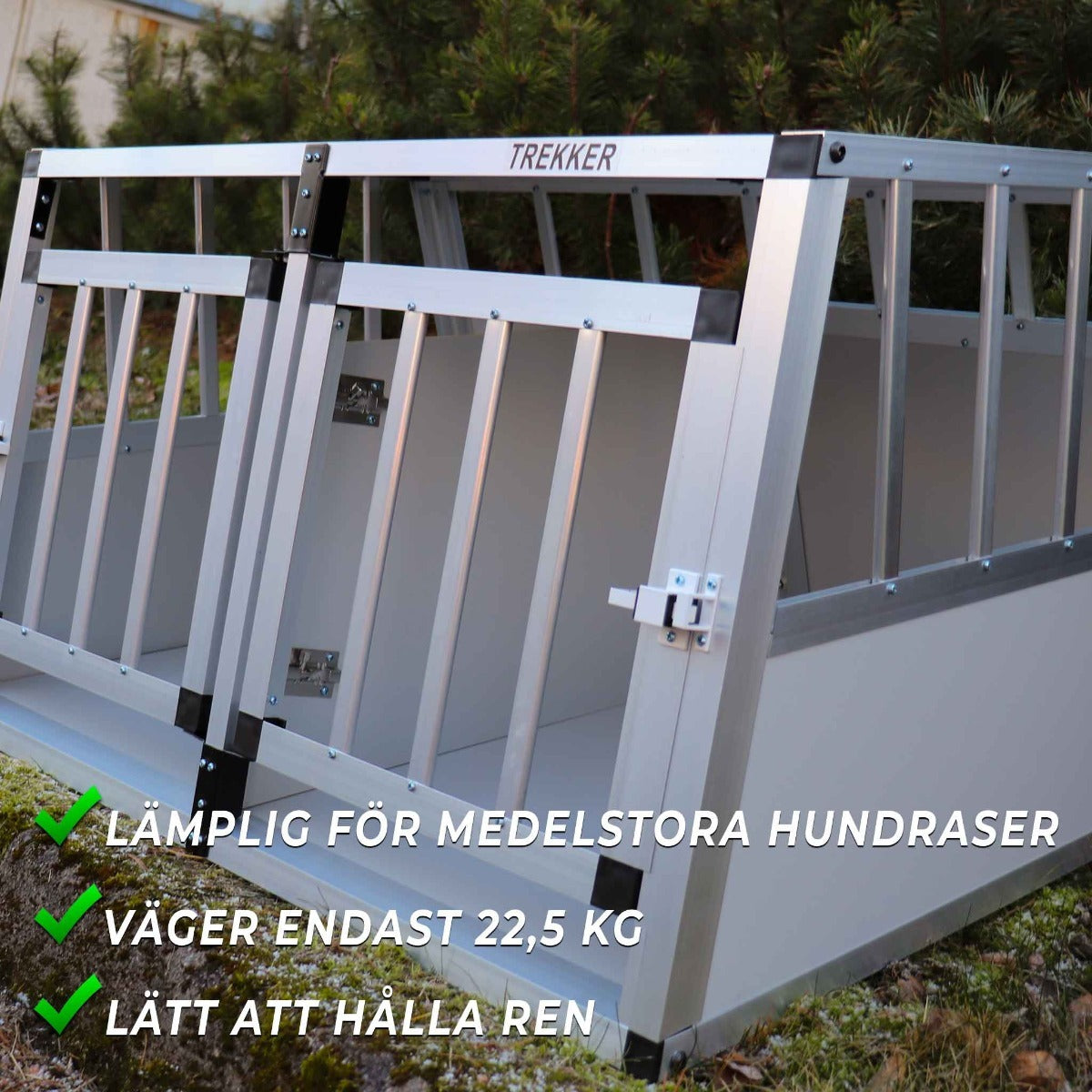 
              Trekker Hundbur XXL 104x90.5x69.5