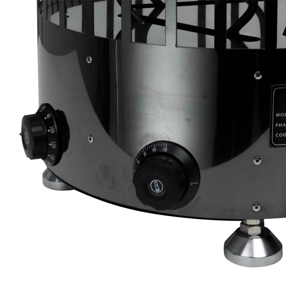 
              Vasta Bastuaggregat Ignite 8kw, black steel, fast, 7-12m3