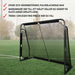 Prosport Fotbollsmål premium 183x122 cm