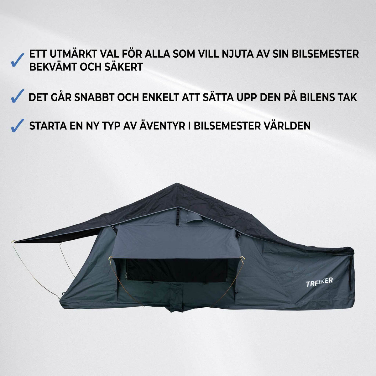 
              Trekker Taktält Cabin L, grå