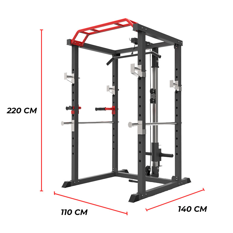 
              Nordcore Power Rack Core 110X140X220 cm