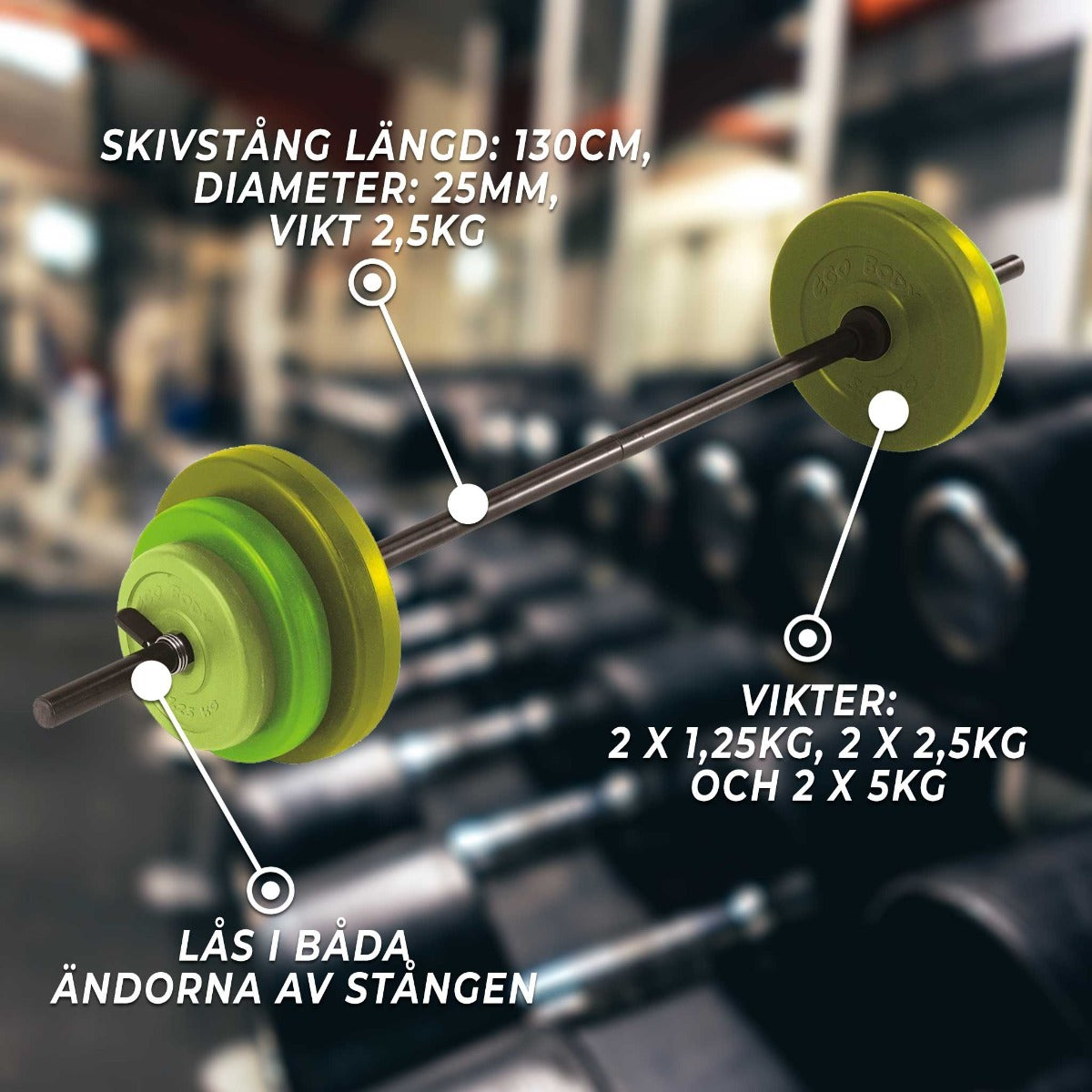 
              Eco Body Pump Set 20kg