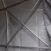 Fornorth Garagetält 3,5x7,5m, mörkgrå