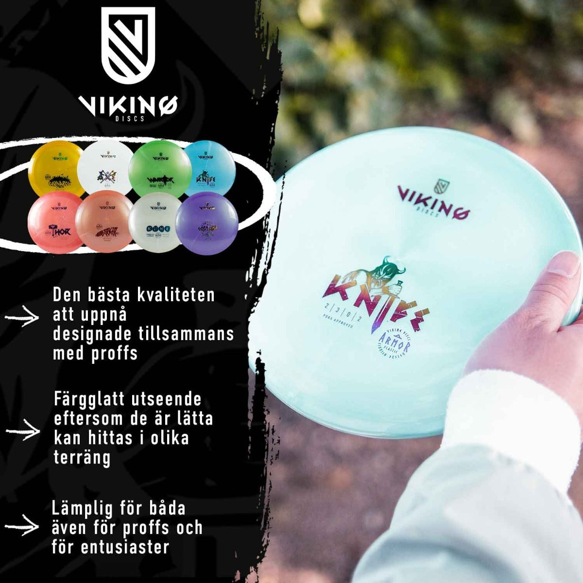 Viking Discs Full Armor Set, 8 Disc Set