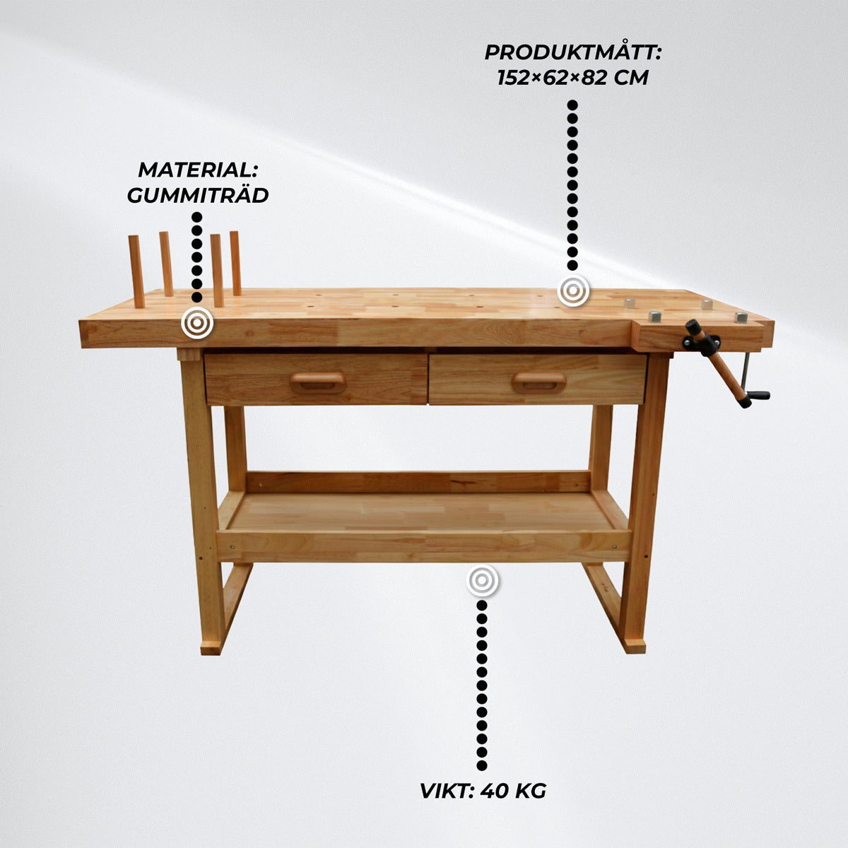 
              Lykke Hyvelbänk Comfort