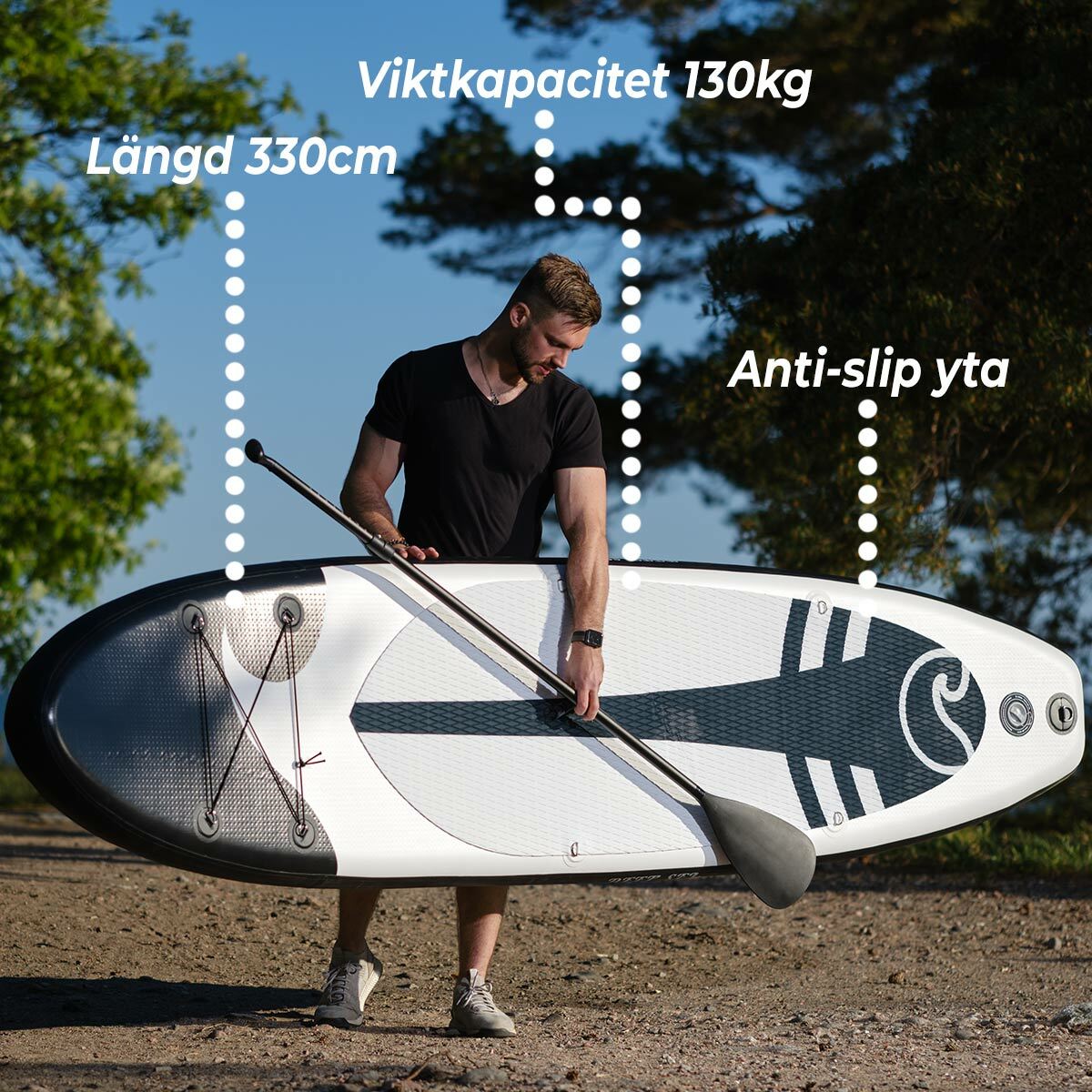 
              Deep Sea 2 x SUP-brädset XXL 330cm