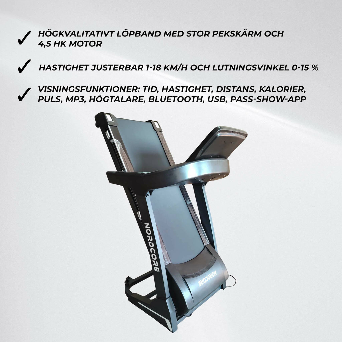 
              Nordcore Löpband 5500