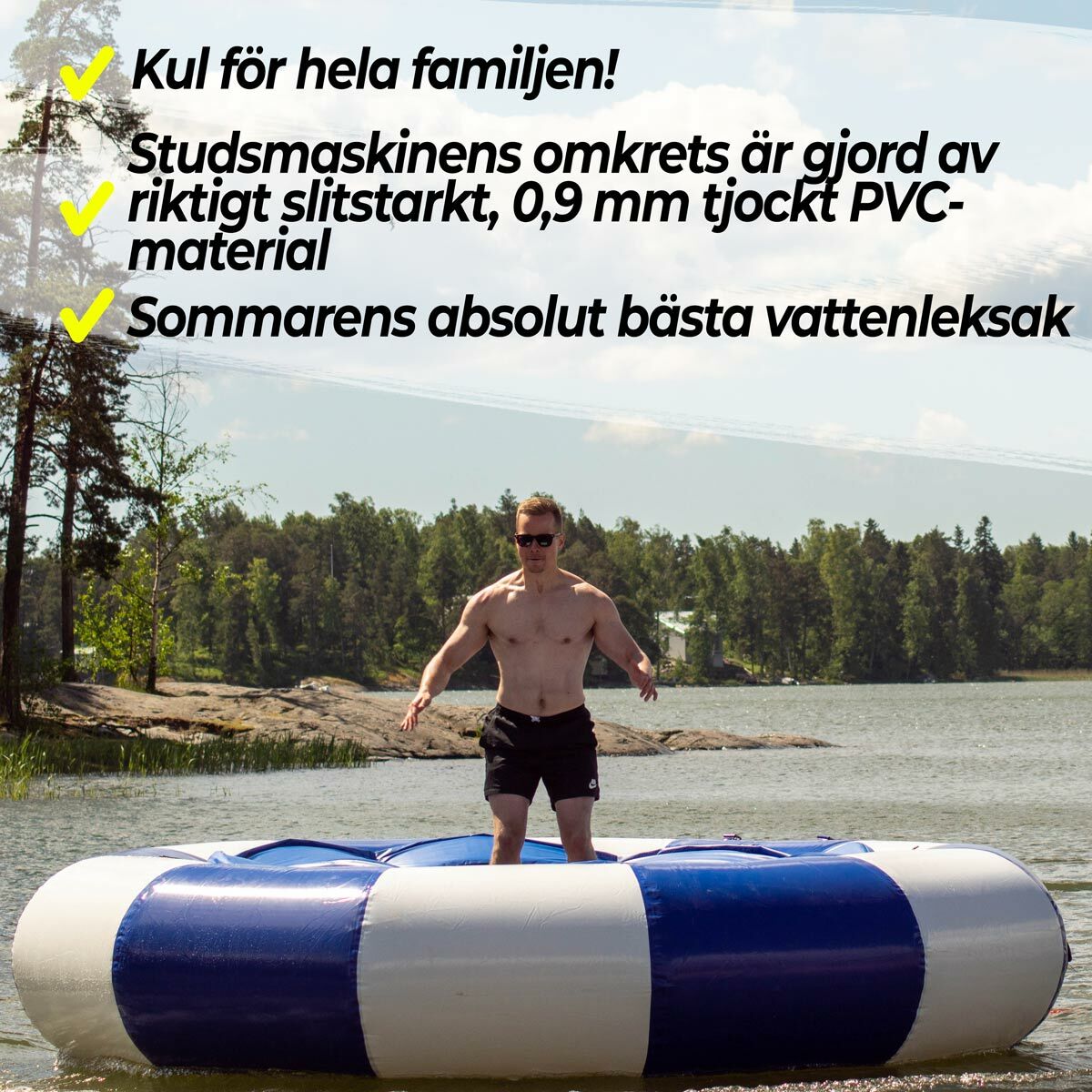 Deep Sea Vattenstudsmatta Deluxe 6m