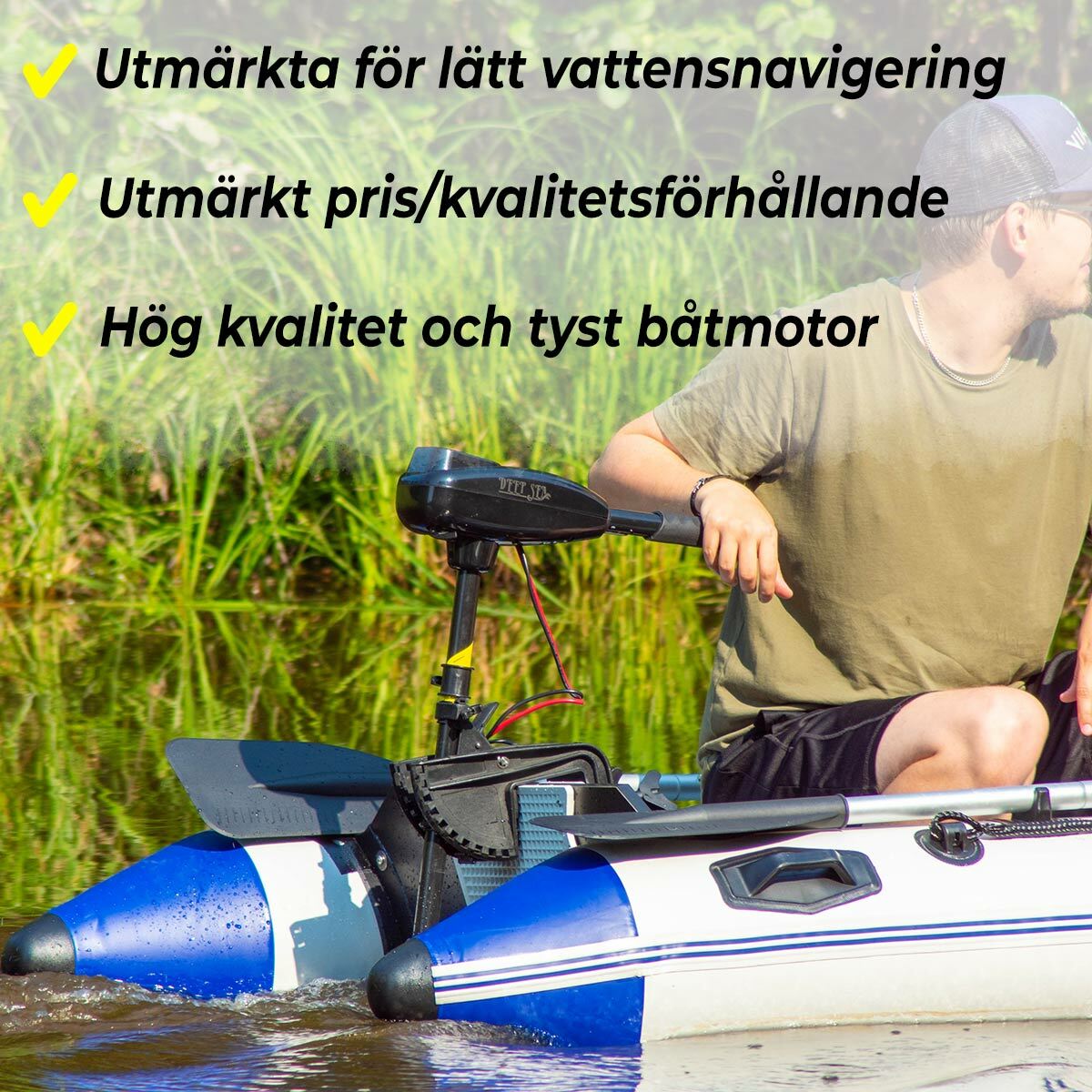 
              Deep Sea Elektrisk båtmotor 86LBS