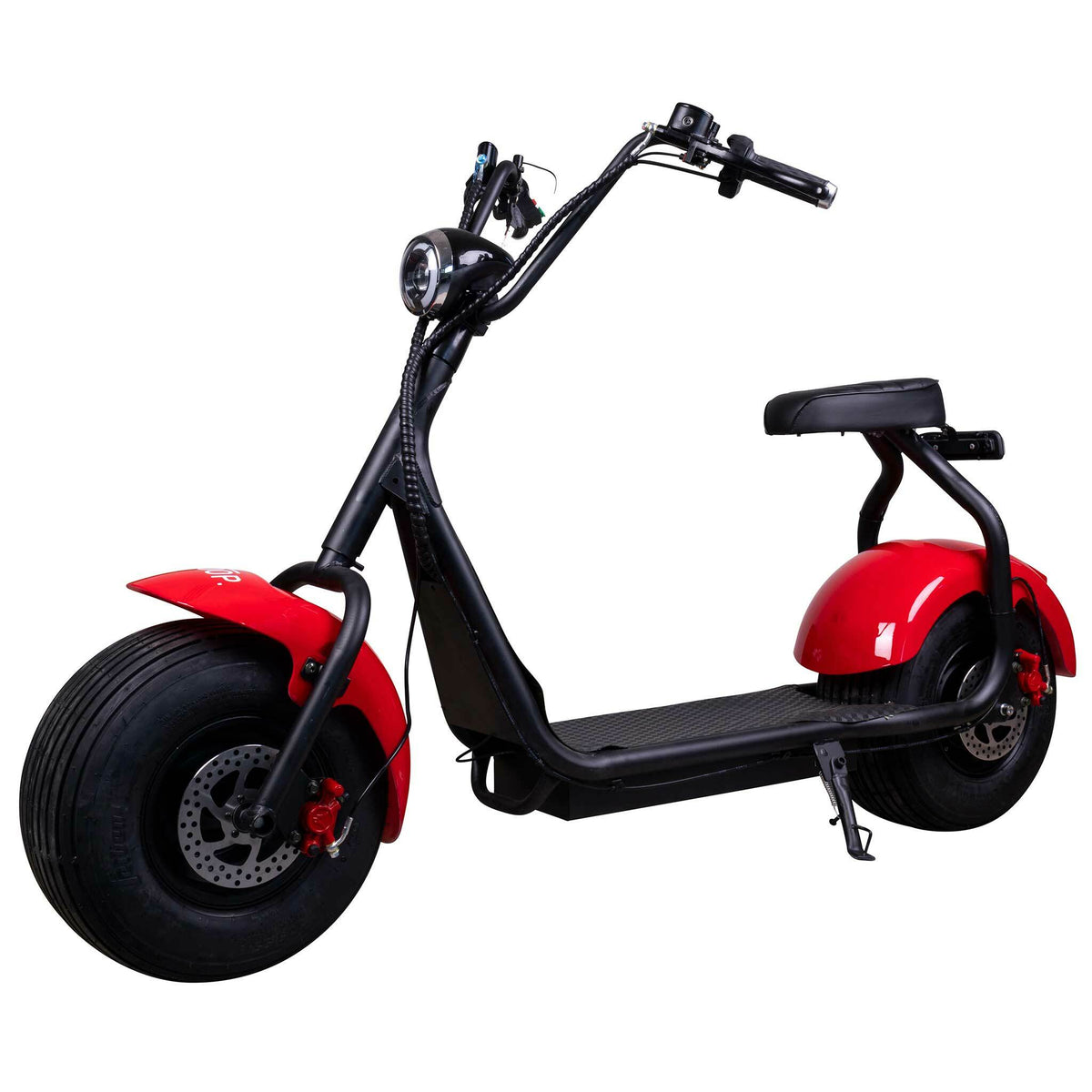 
              Swoop Elscooter Kruiser N4 1000W röd