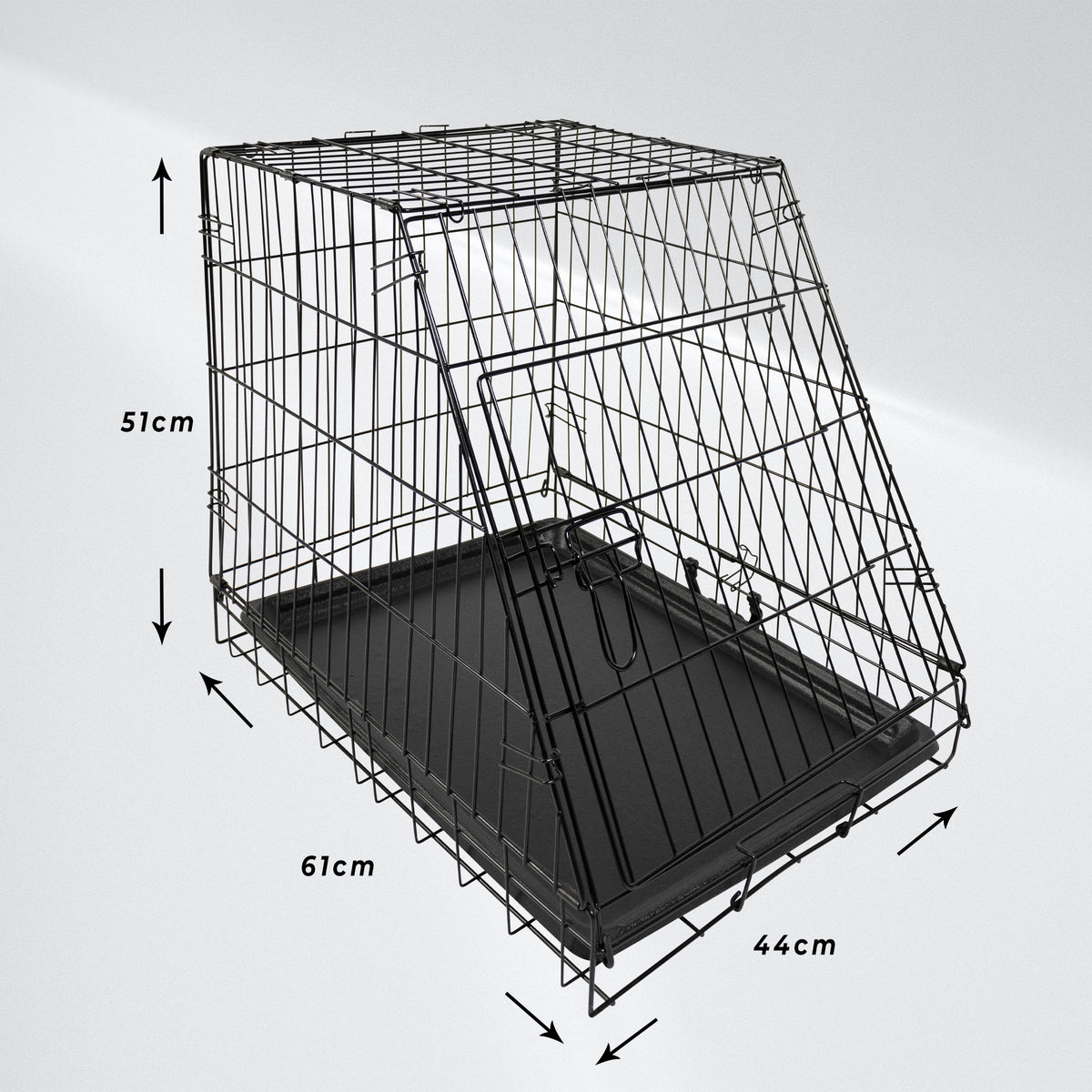 
              Trekker hundbur halvkombi S