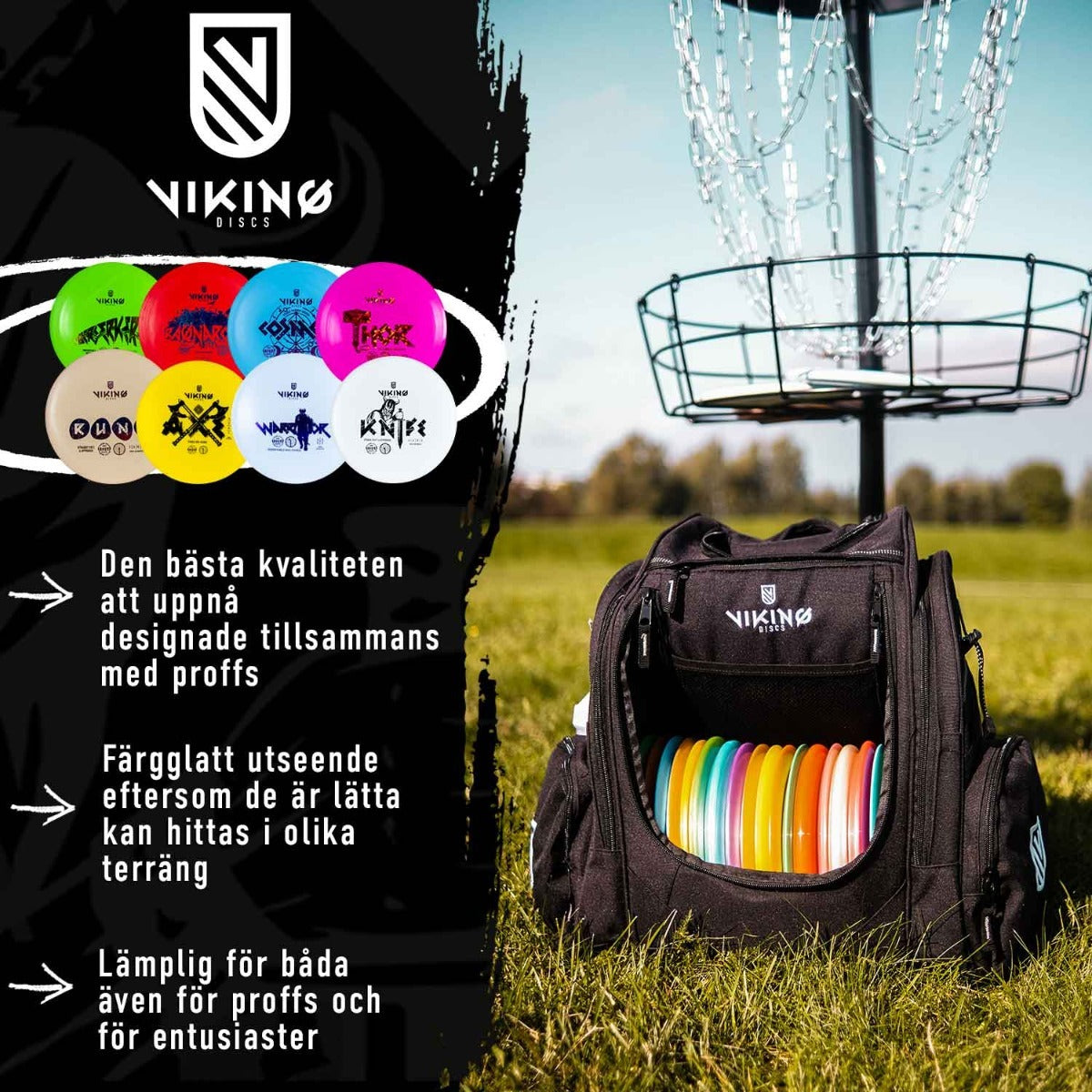 
              Viking Discs Full Ground Set, 8 Diskars Set
