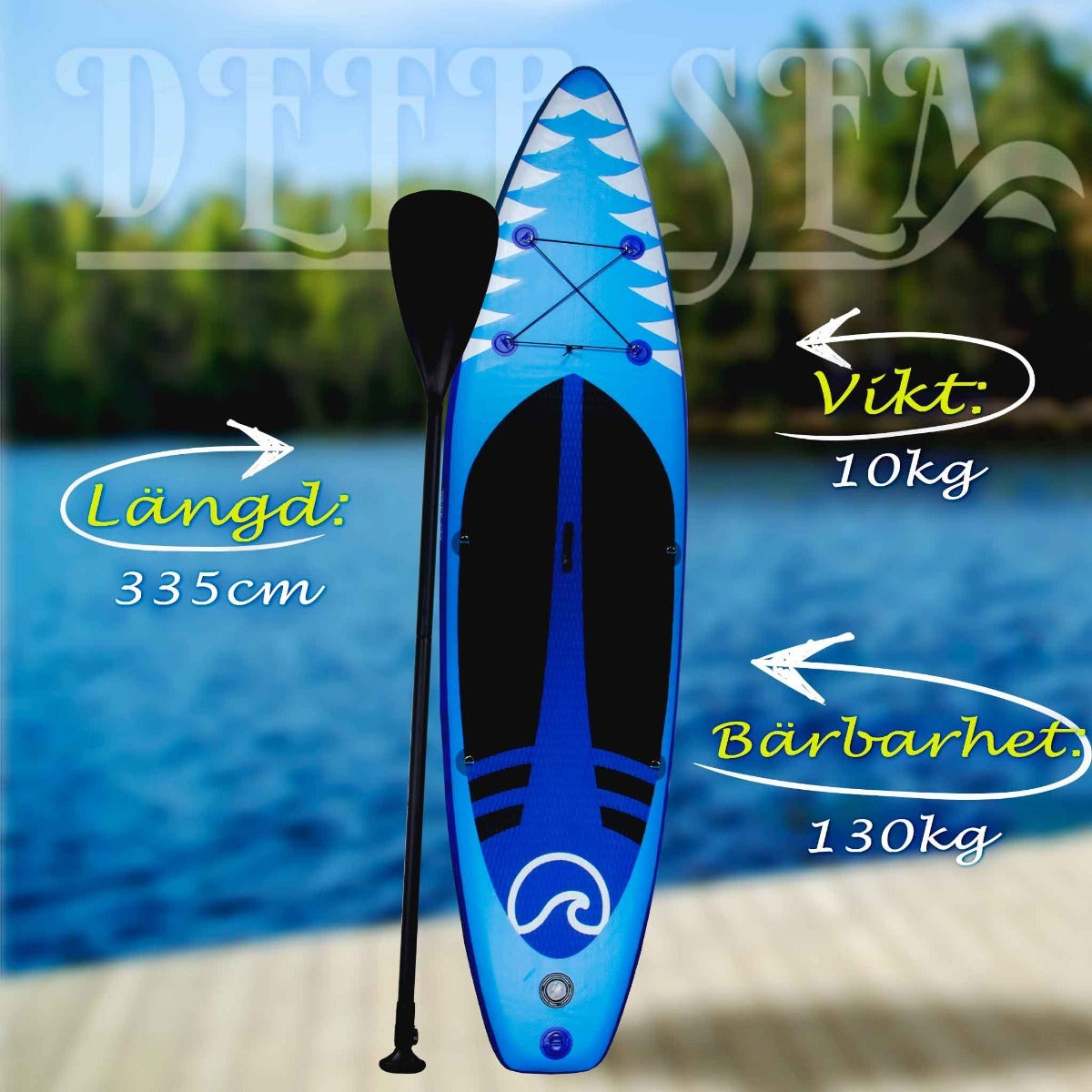 Deep Sea SUP-brädset Shark