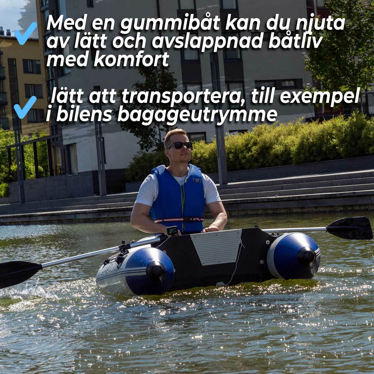 
              Deep Sea Gummibåt Pro, 2 personer