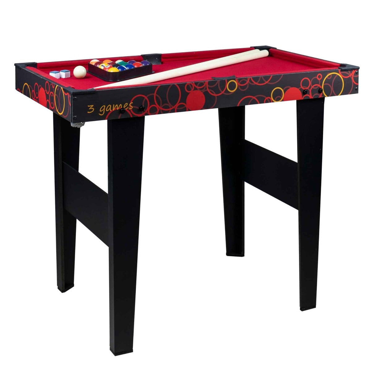 
              3-IN-1 Spelbord 91,5 x 50 x 73,5 cm