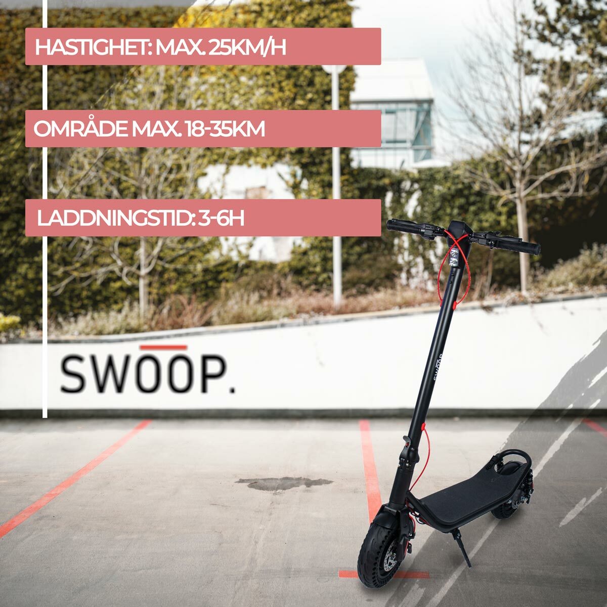 
              Swoop ES600X elscooter