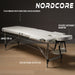 Core massagebänk A200, vit