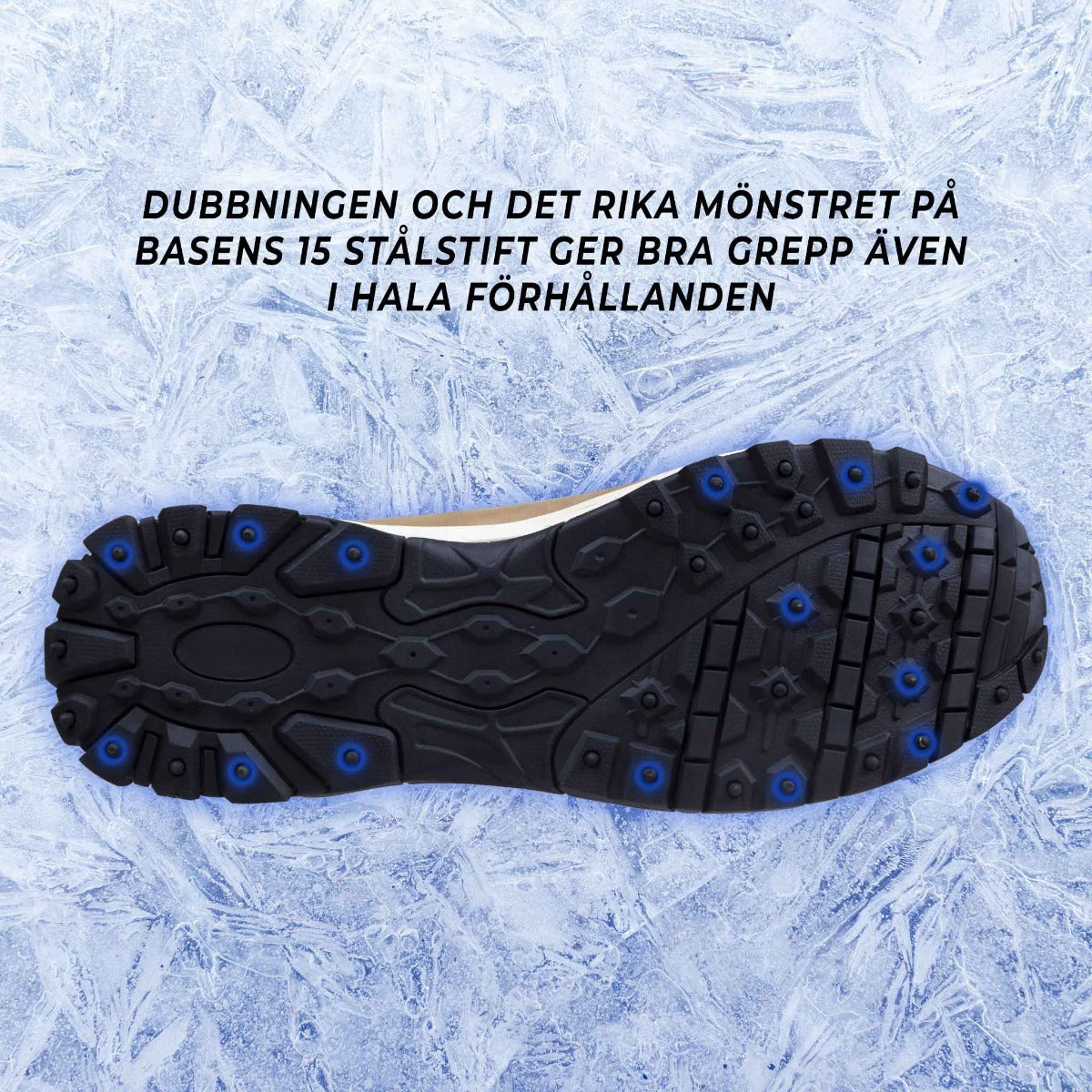 
              Trekker Dubbskor Gul, Storlekar 36-46