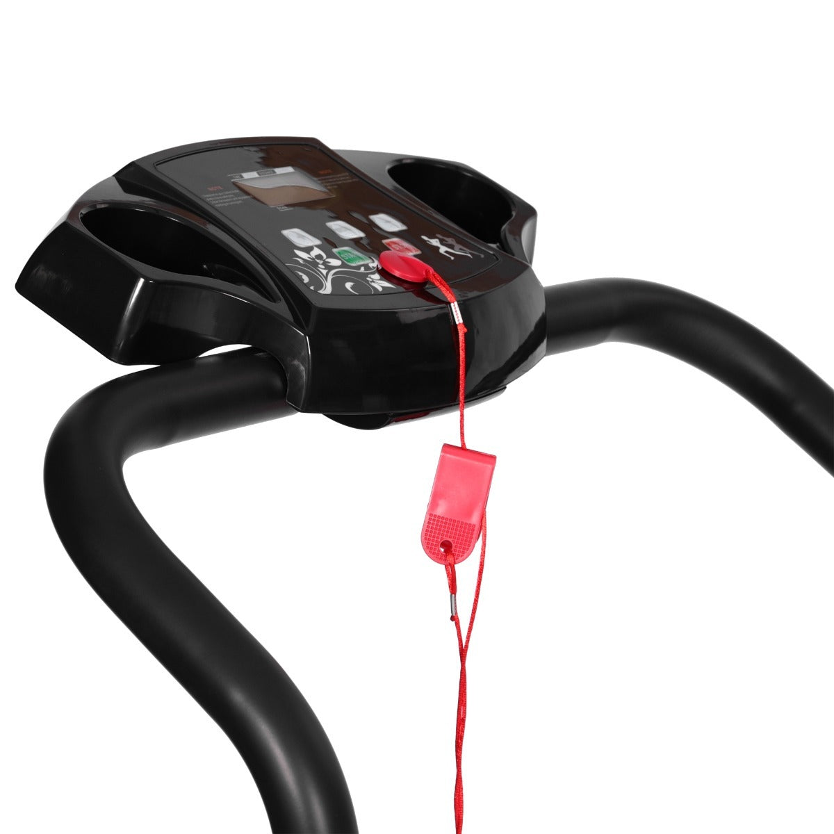 
              React löpband med motor, Svart