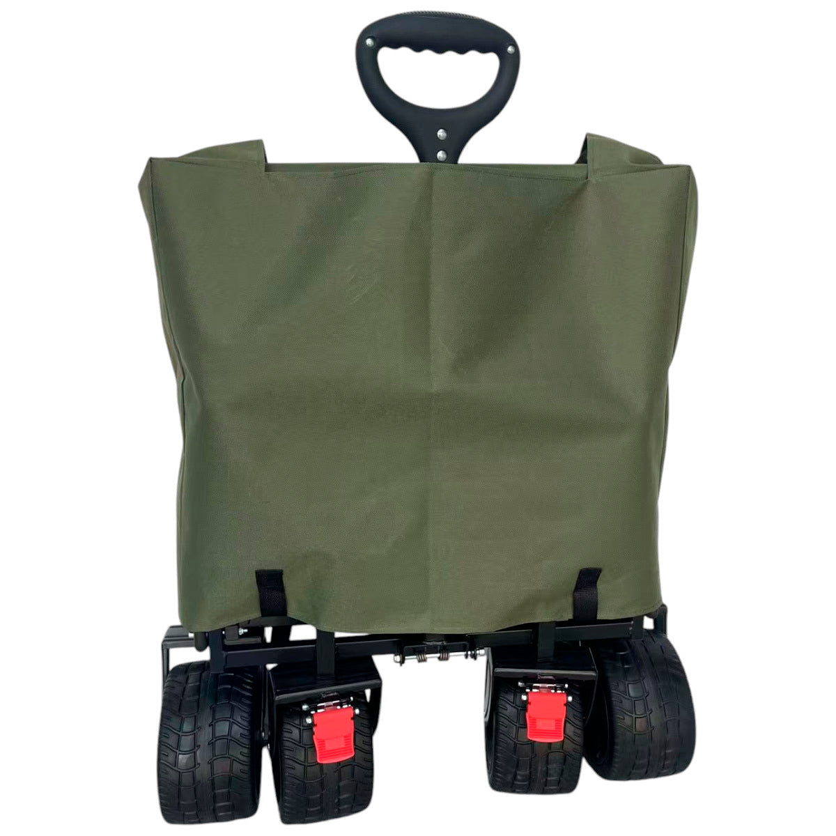 
              Fornorth Trädgårdsvagn 115x61x105cm 100kg, oliv