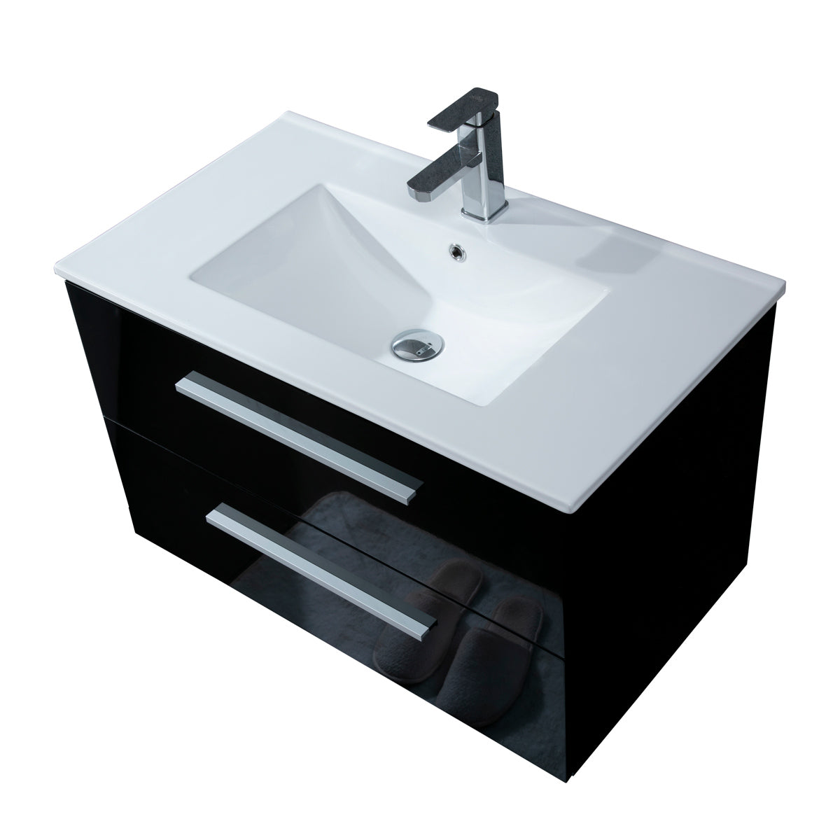 
              Lykke Tvättställsskåp Nordic Original 80x46x50cm, svart