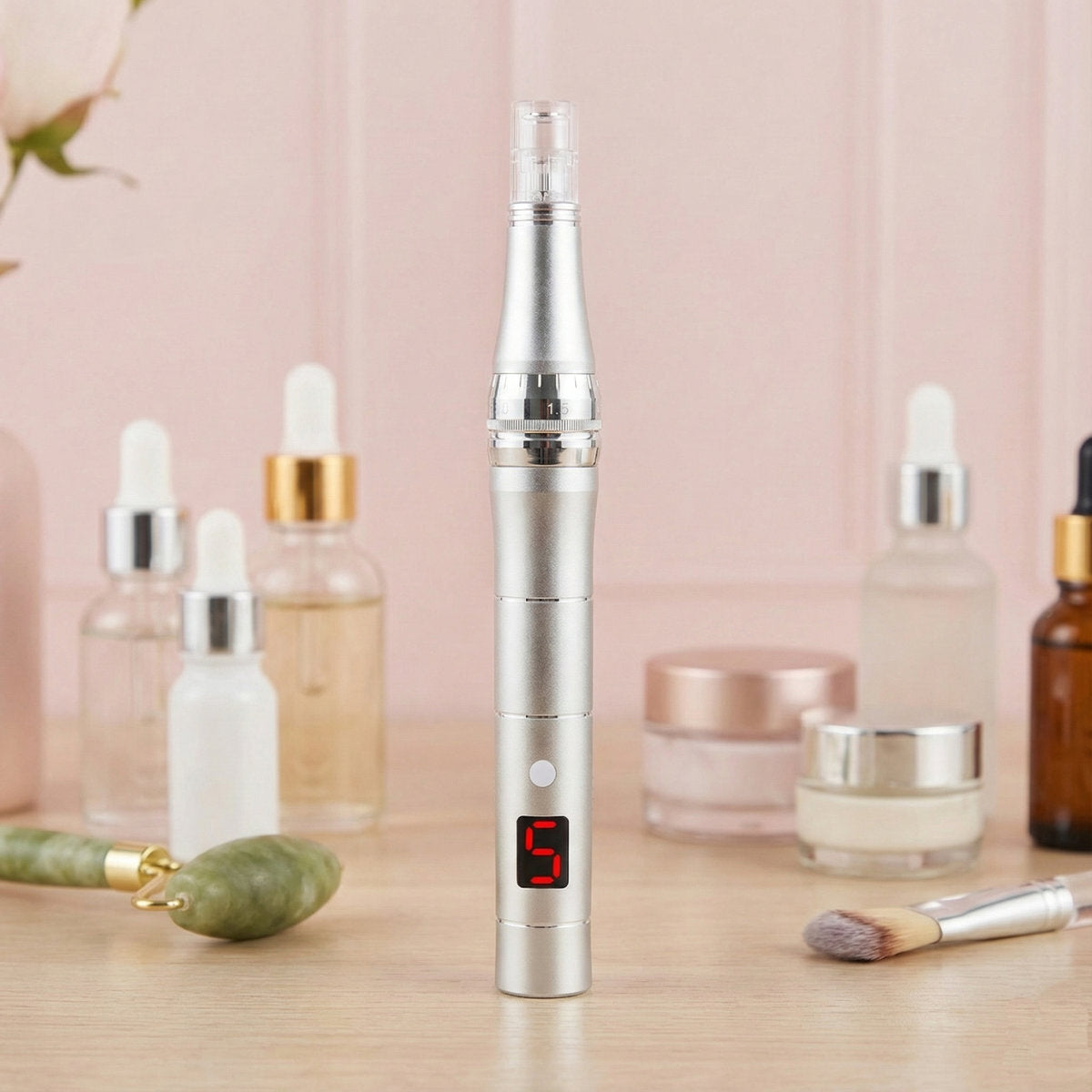 
              Lykke Microneedling Pen Professional, Silver