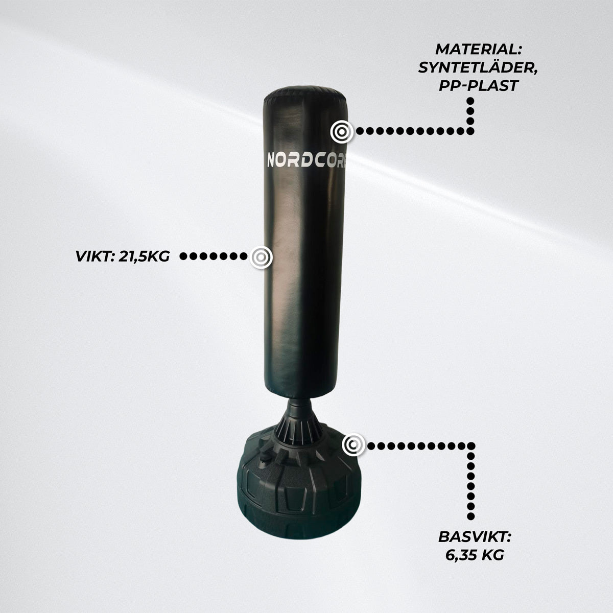 
              Nordcore Boxningssäck Stående XL