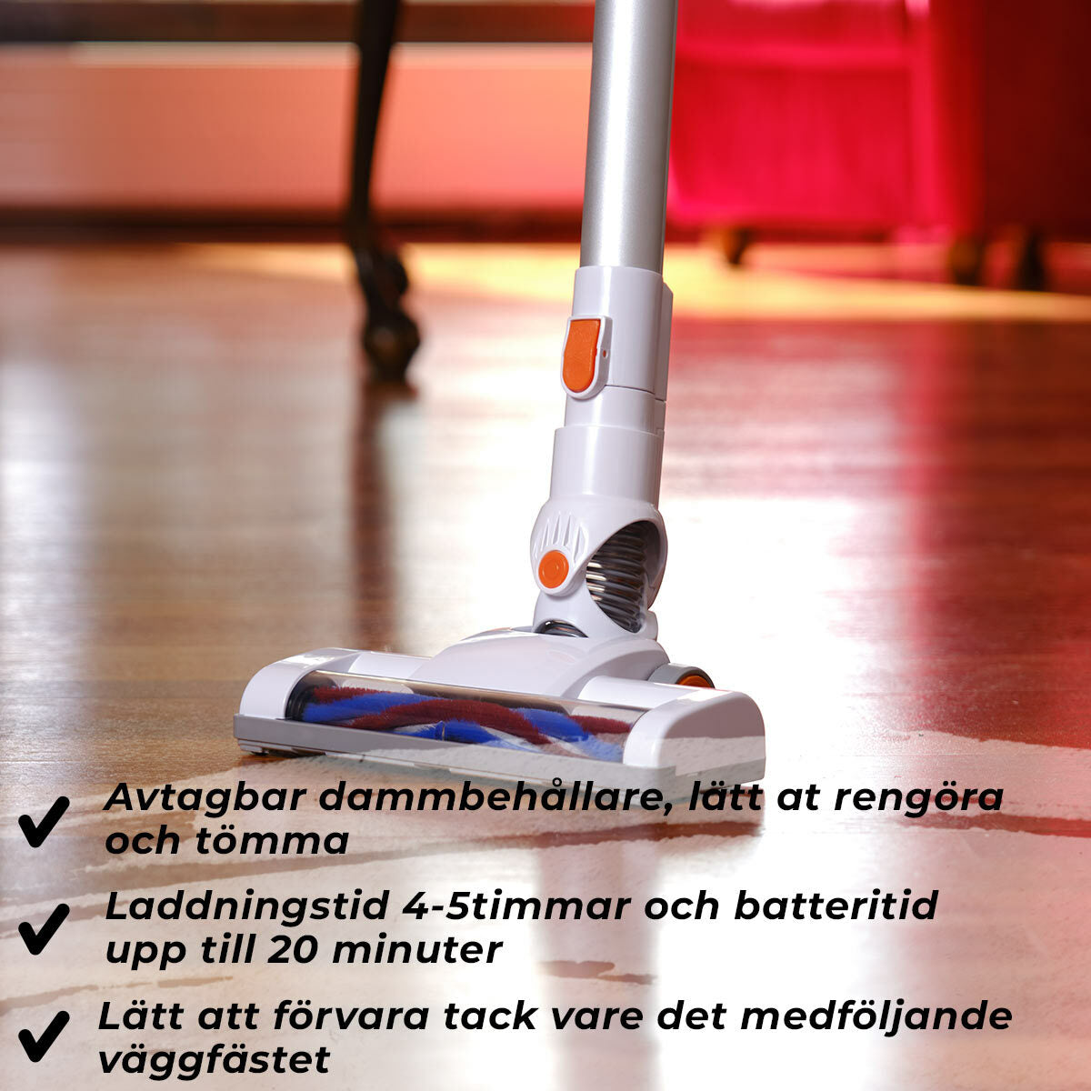 
              Lykke sladdlös dammsugare Pro 1000