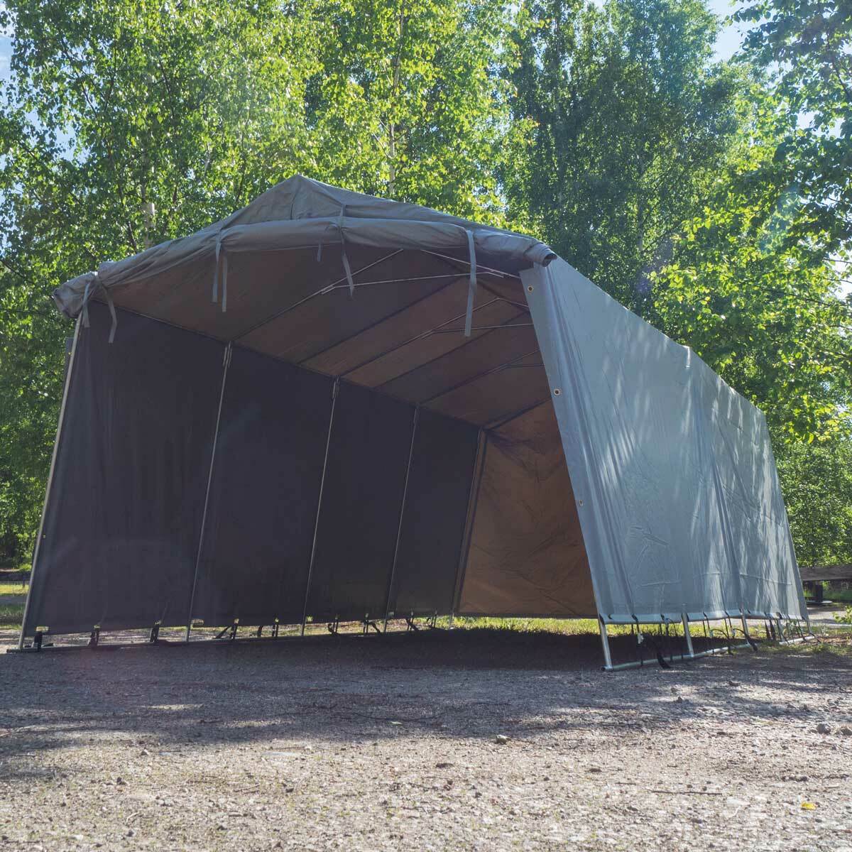 
              Fornorth Garagetält 3,2x6m, ljusgrått