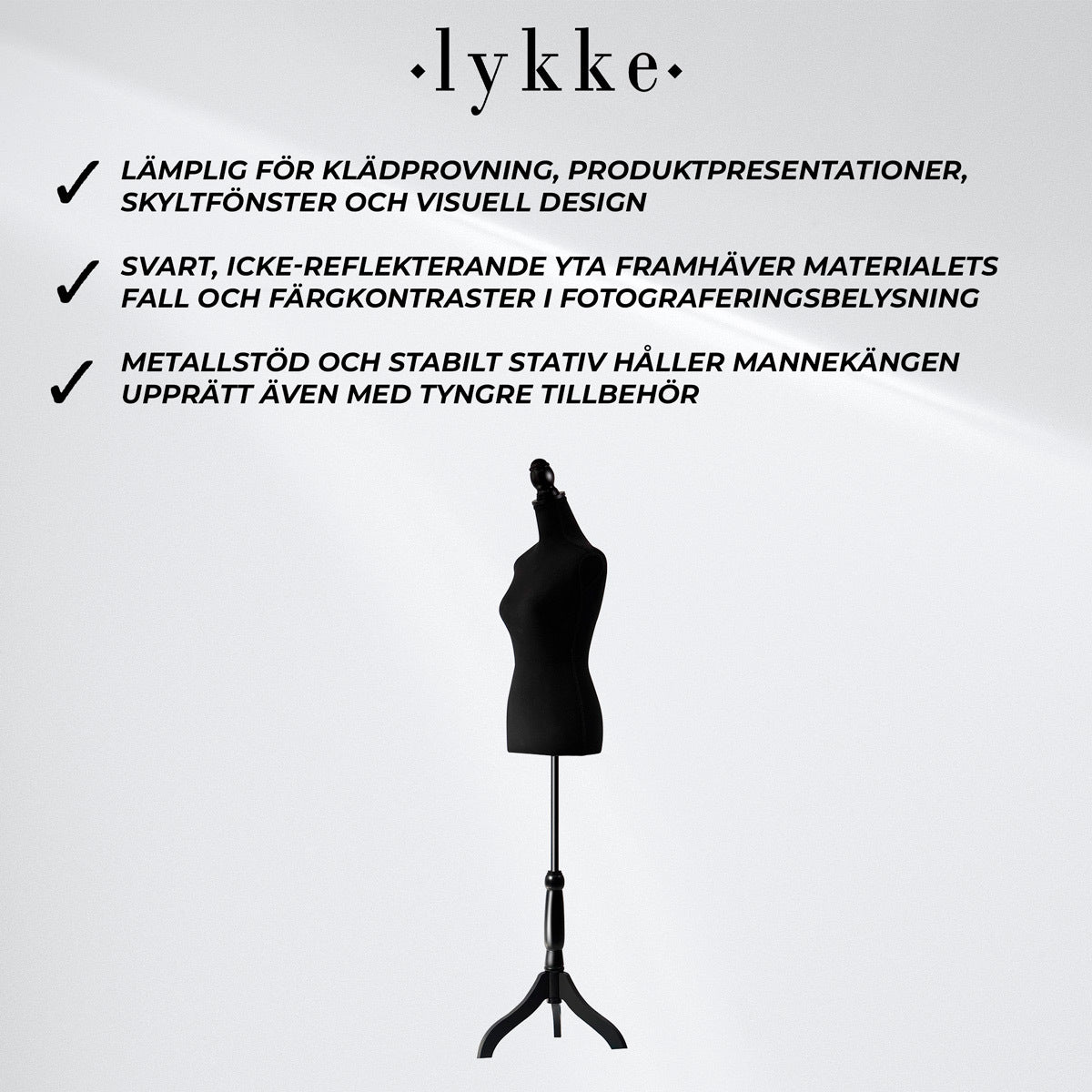 Lykke ProvDocka Diana Svart