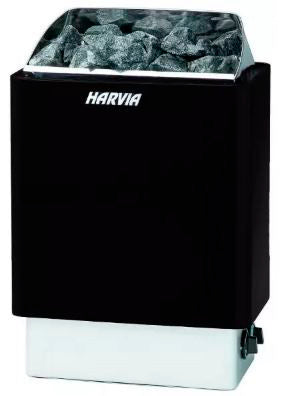 
              Bastuaggregat Harvia Sähkäri KIP60, 6kW, 5-8m³, fast styrpanel, svart