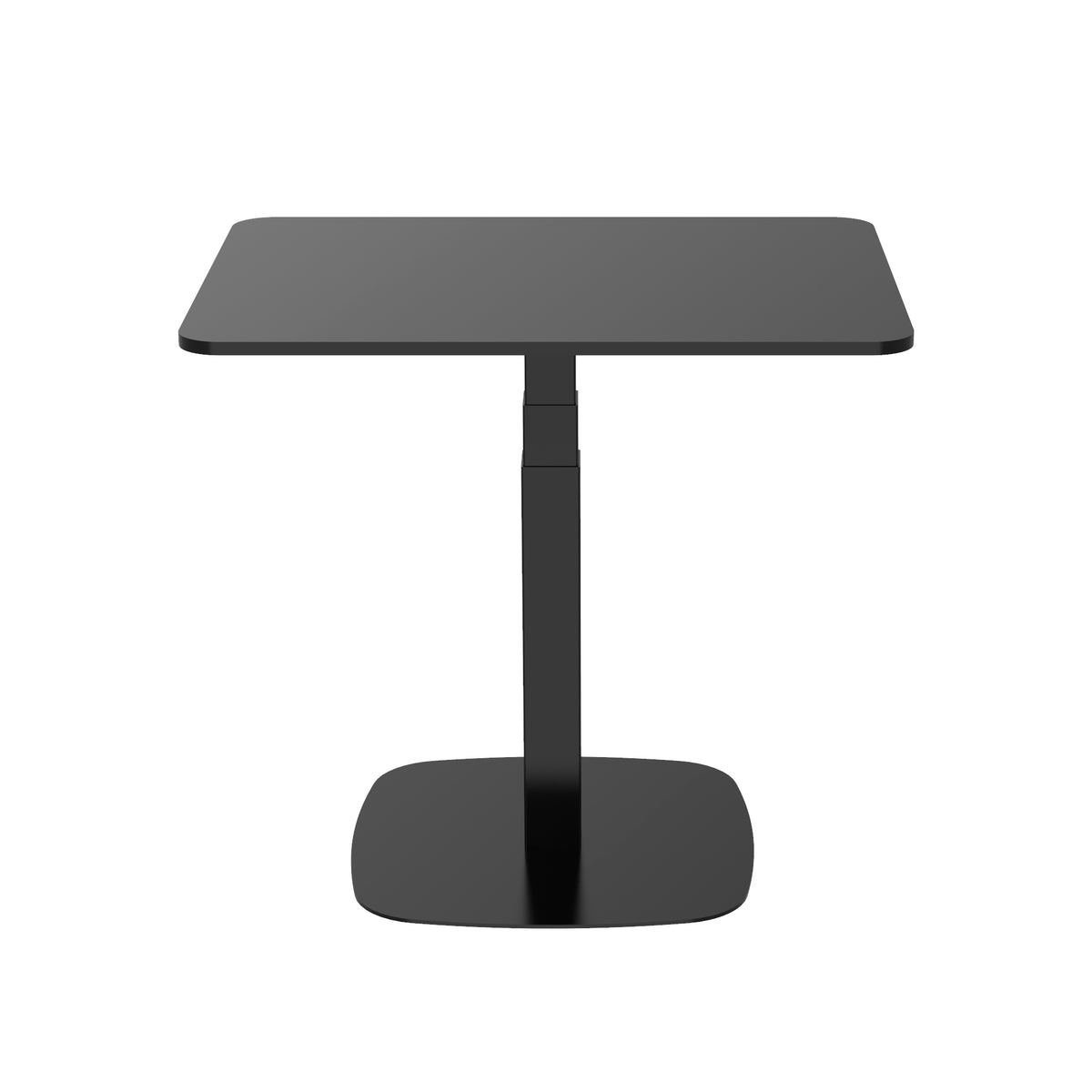 Lykke höj och sänkbart skrivbord L200, svart, 90 x 55cm