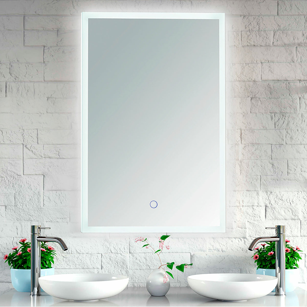 
              LED-ljusspegel FTLIGHT, 30W, 500x700x35mm, pekbrytare, dimbar, IP41