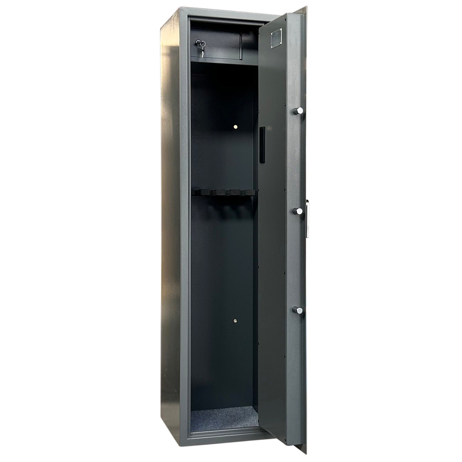 Trekker Vapenskåp för 5 vapen AS500 V2, Grå, med digitalt lås