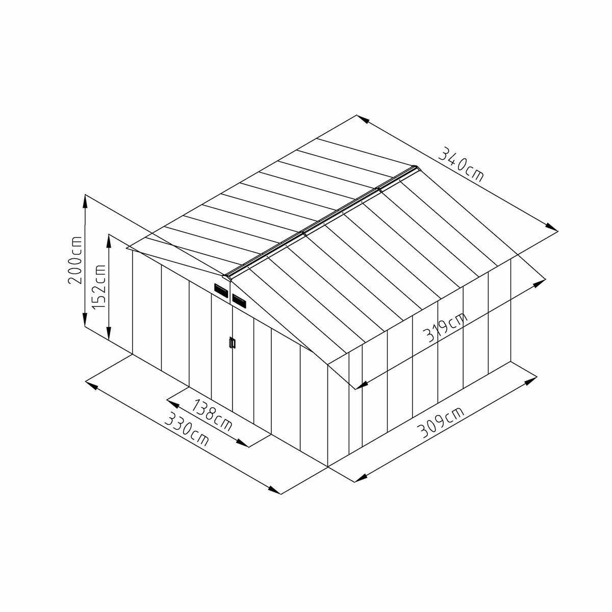 
              Fornorth förråd, 10.85m2
