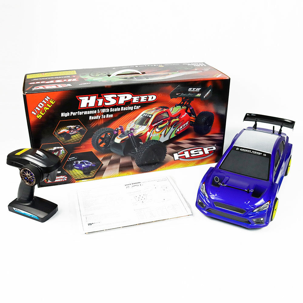 
              React RC-bil XSTR Power Nitro 4WD, blå